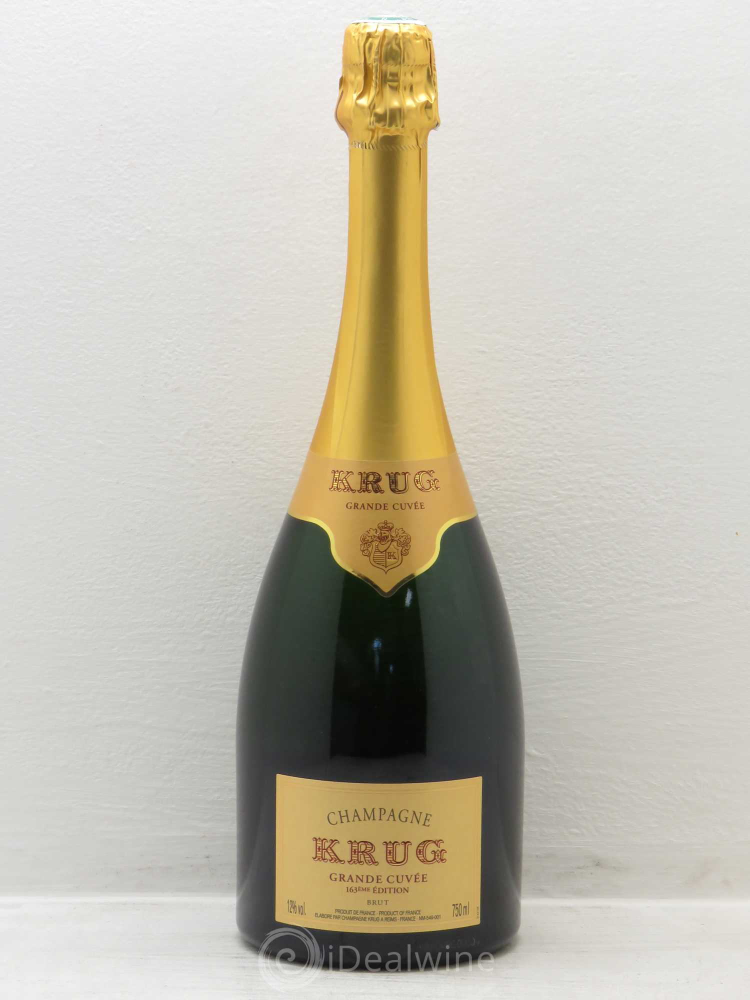 Grande Cuvée Brut Krug - Lot of 1 bottle - 0