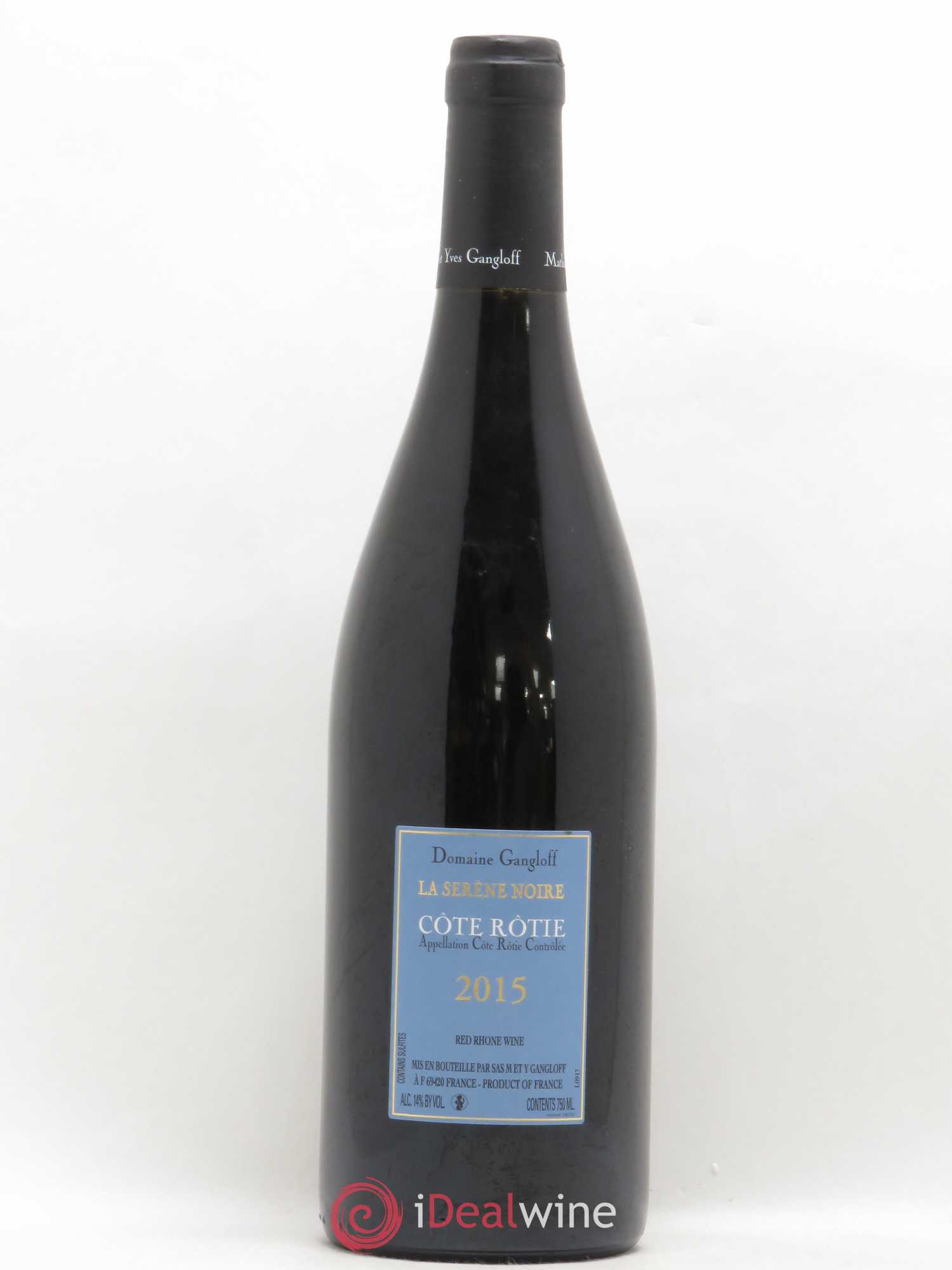 Côte-Rôtie La Sereine Noire Gangloff (Domaine) 2015 - Lot de 1 bouteille - 1