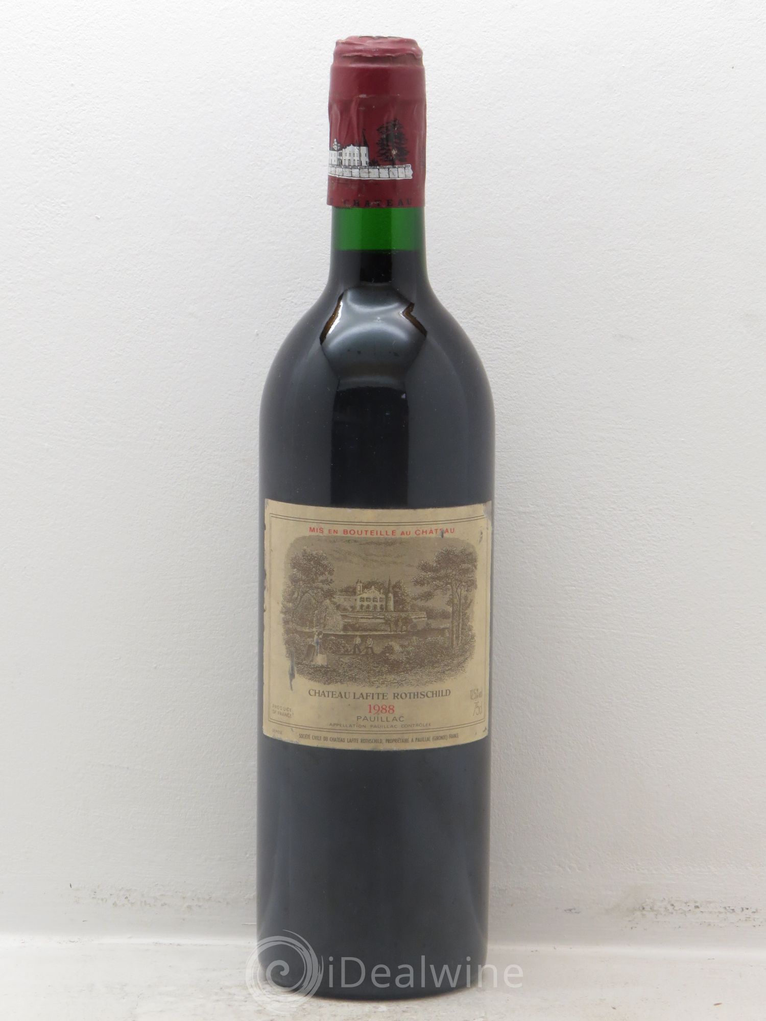 Château Lafite Rothschild 1er Grand Cru Classé 1988 - Lot de 1 bouteille - 0