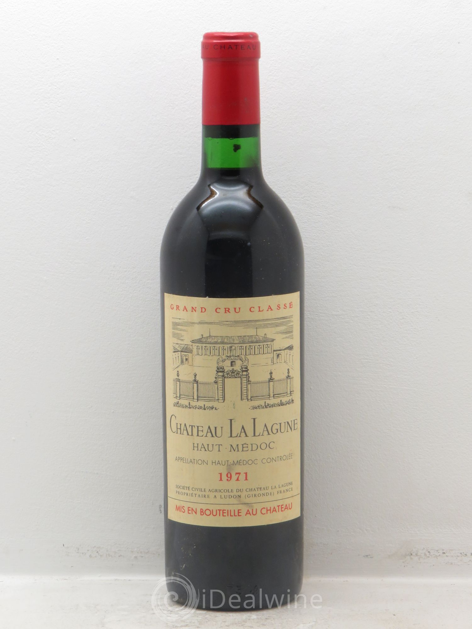 Château la Lagune 3ème Grand Cru Classé 1971 - Lot de 1 bouteille - 0