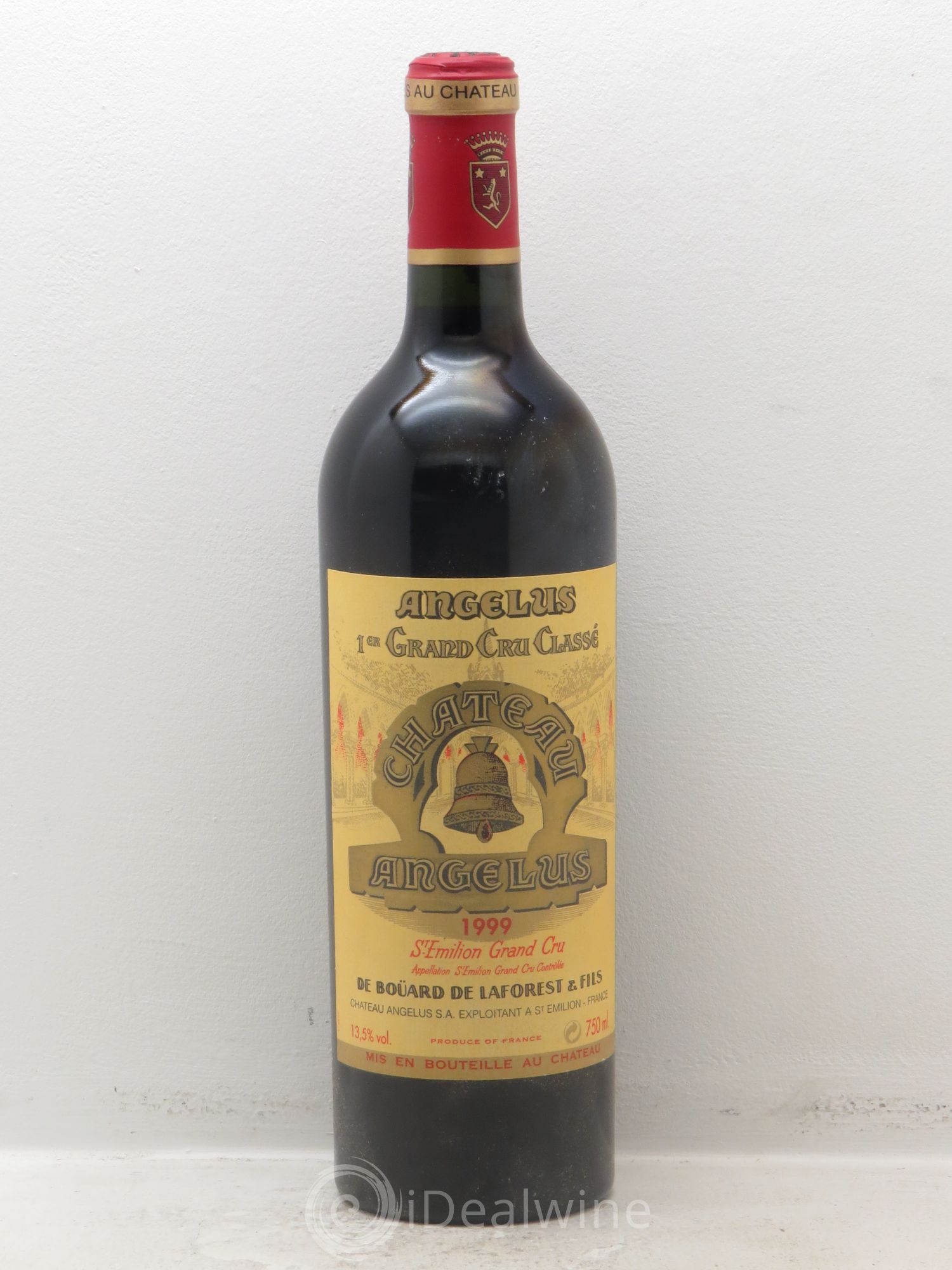 Château Angélus 1er Grand Cru Classé A 1999 - Lot de 1 bouteille - 0