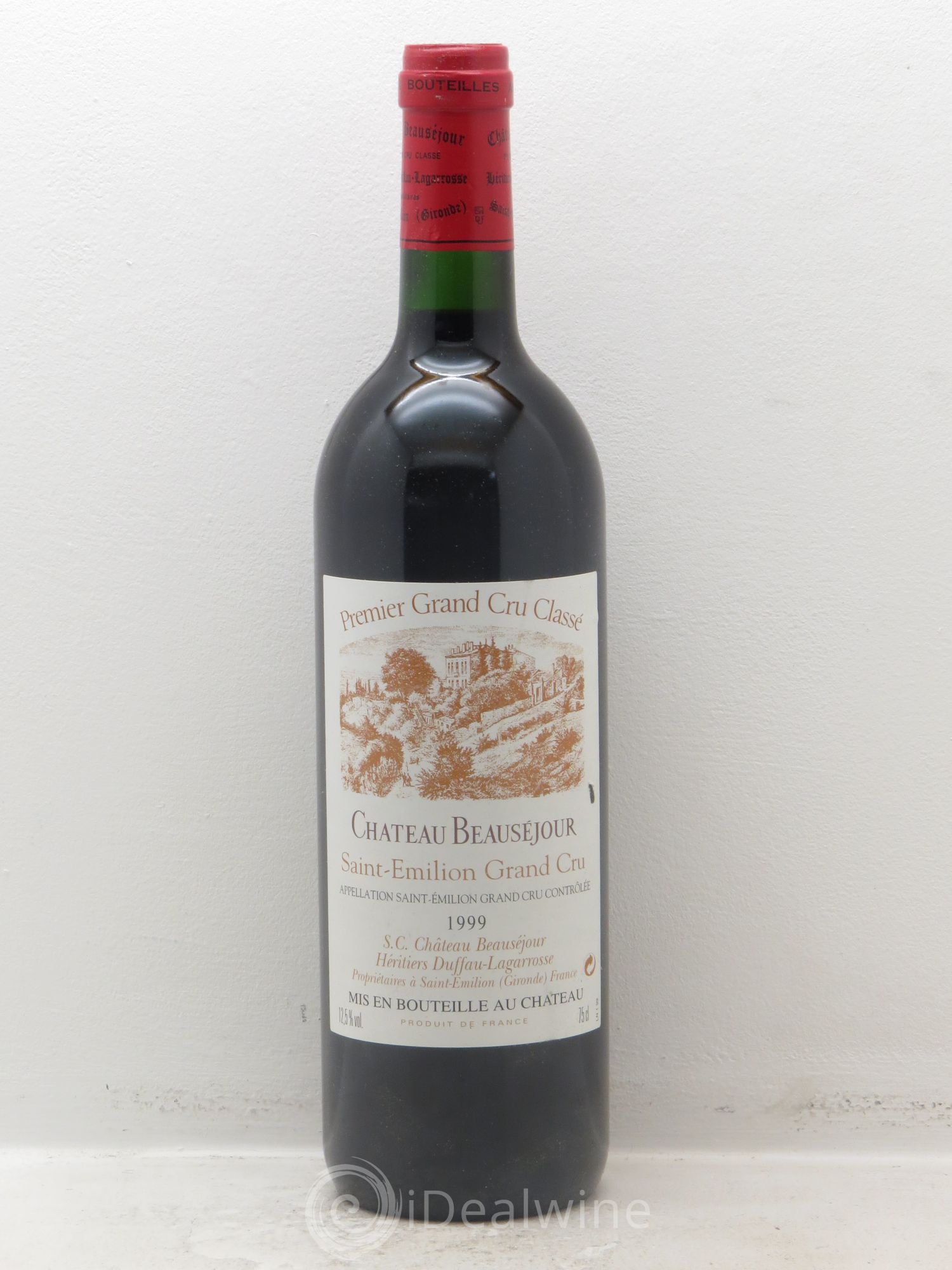 Château Beauséjour (Duffau-Lagarrosse) 1er Grand Cru Classé B 1999 - Lot de 6 bouteilles - 0