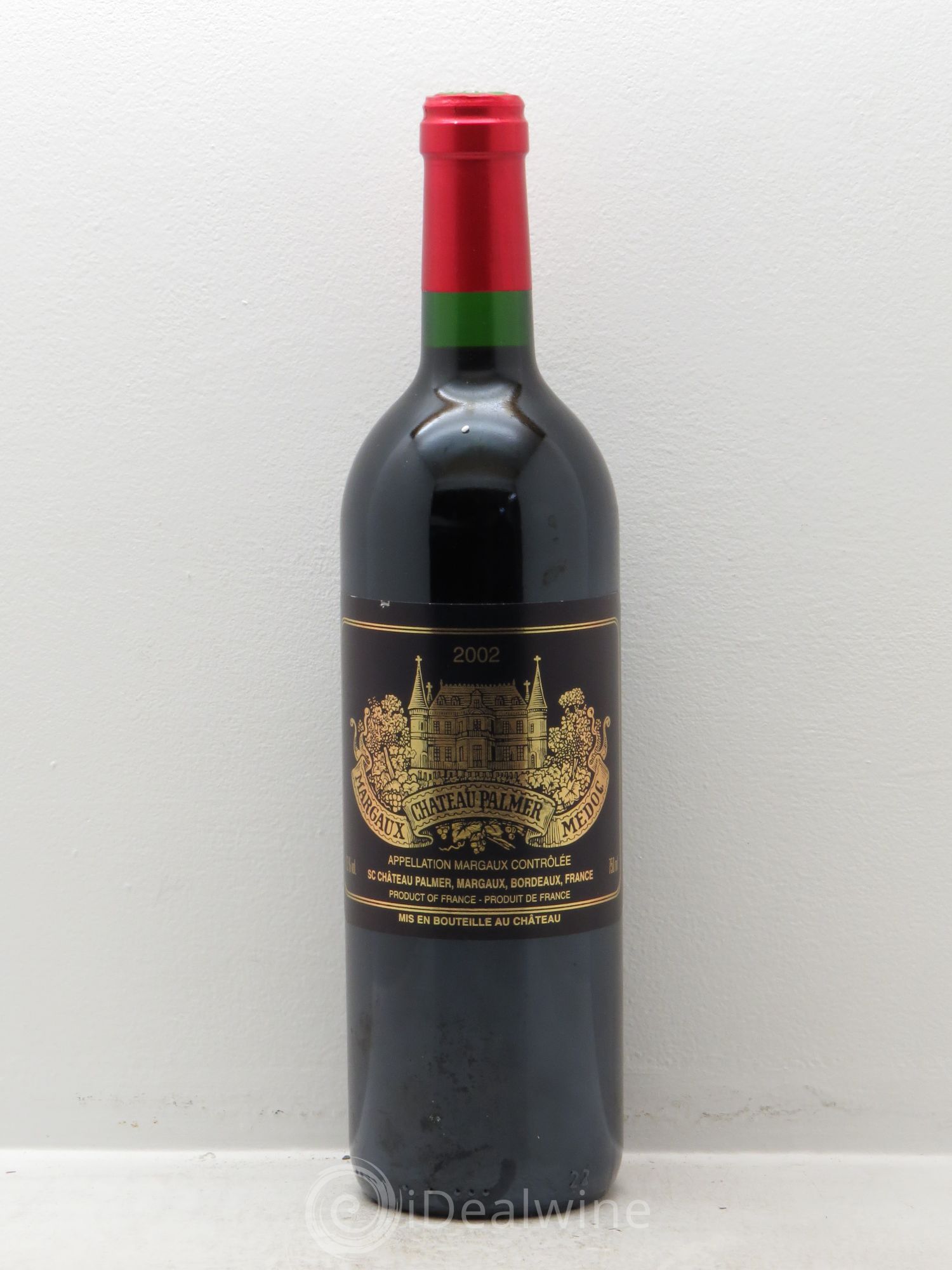 Château Palmer 3ème Grand Cru Classé 2002 - Lot de 6 bouteilles - 0