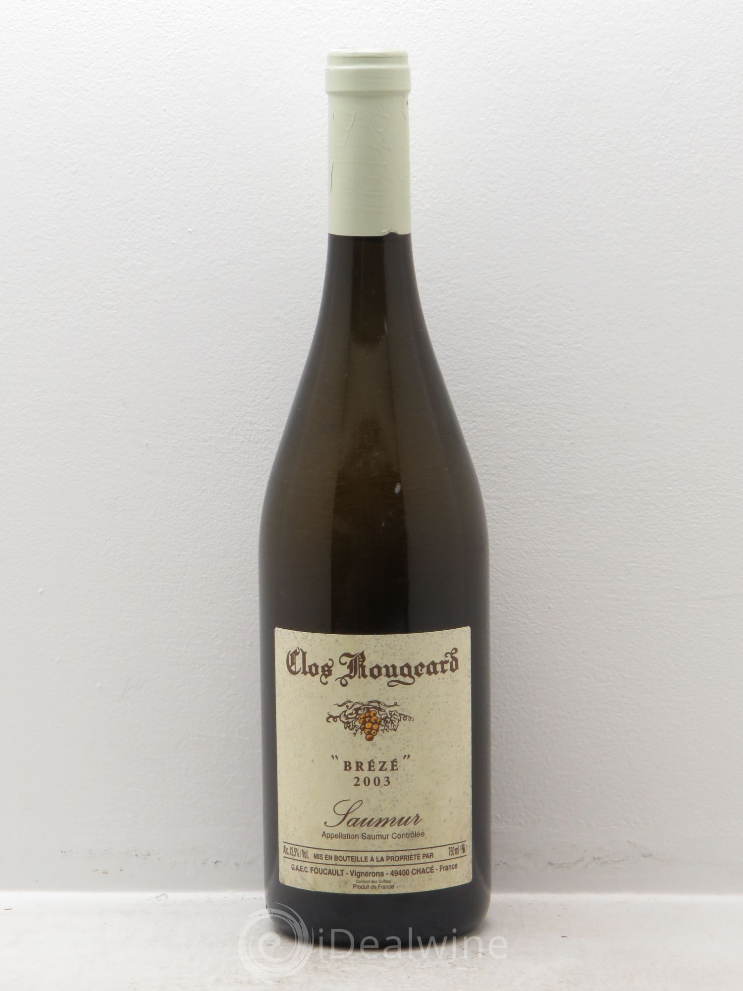 Saumur Brézé Clos Rougeard 2003 - Posten von 1 Flasche - 0
