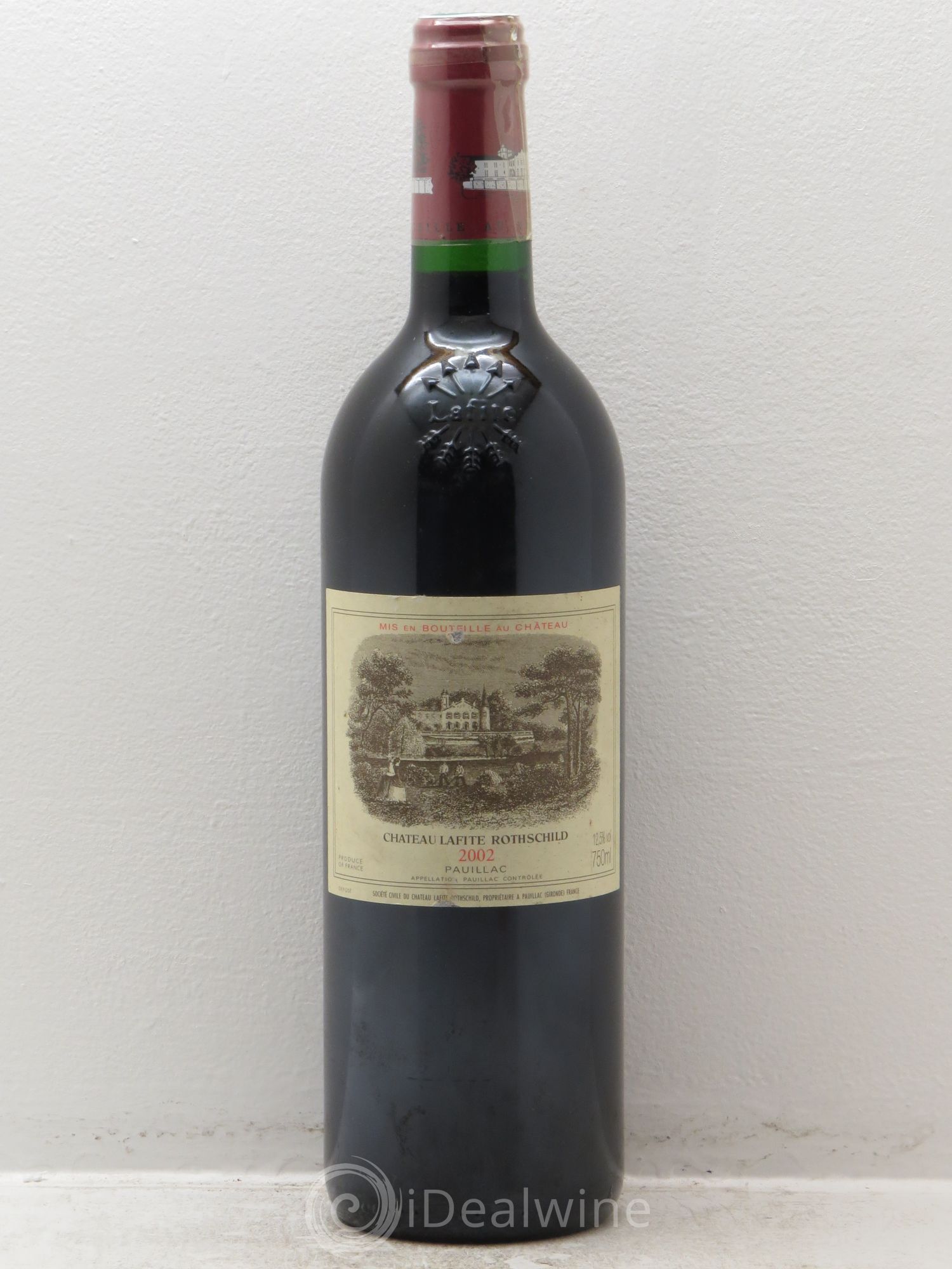 Château Lafite Rothschild 1er Grand Cru Classé 2002 - Lot de 1 bouteille - 0