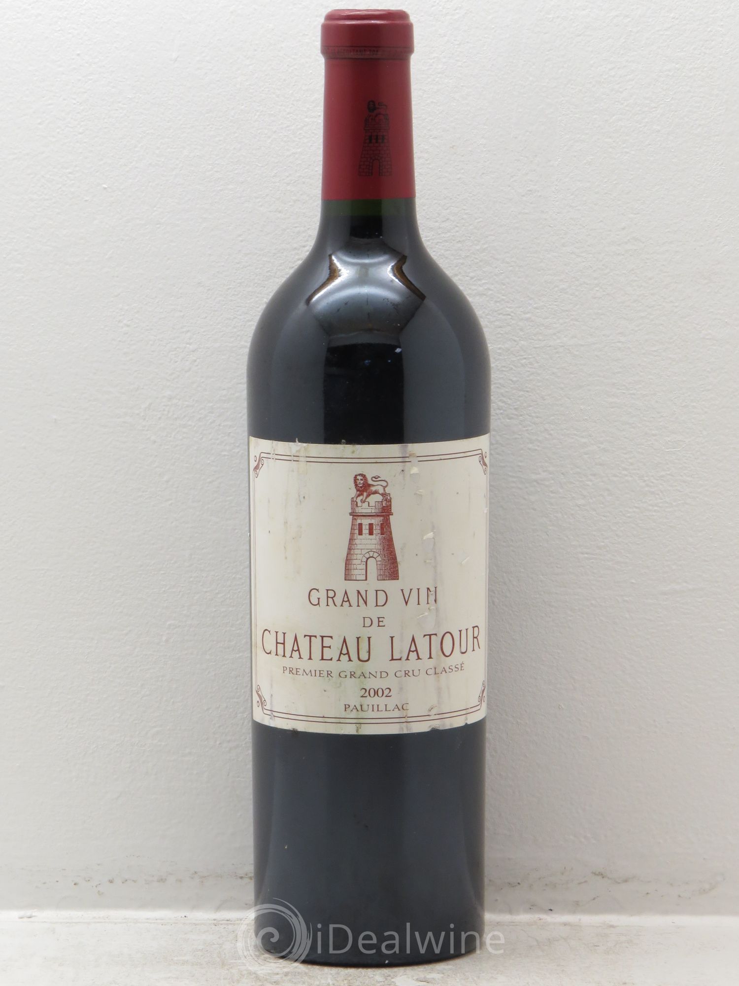 Château Latour 1er Grand Cru Classé 2002 - Lot de 1 bouteille - 0