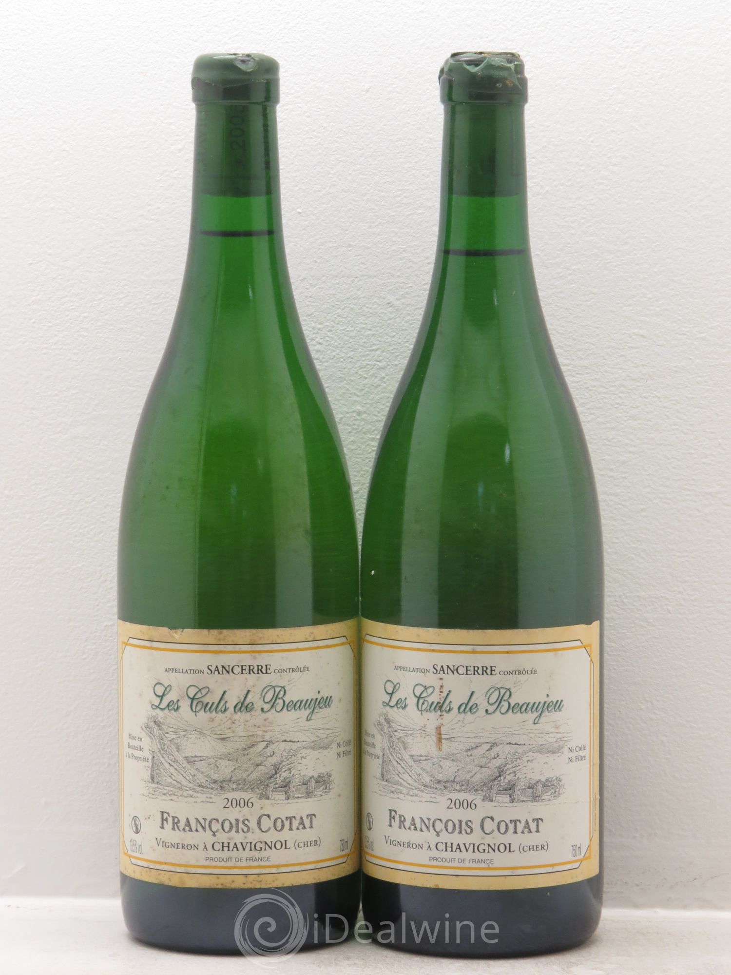 Sancerre Les Culs de Beaujeu François Cotat 2006 - Lot de 2 bouteilles - 0
