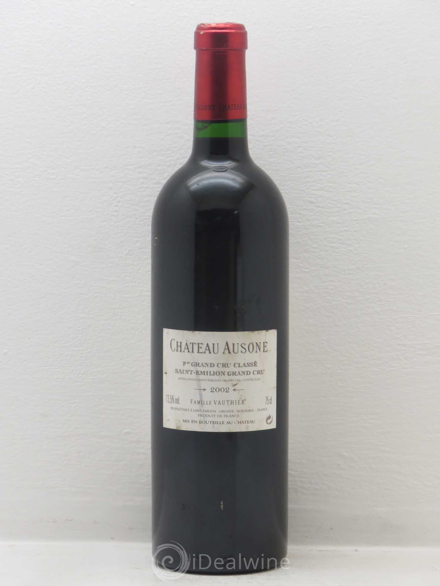 Château Ausone 1er Grand Cru Classé A 2002 - Lot de 1 bouteille - 1