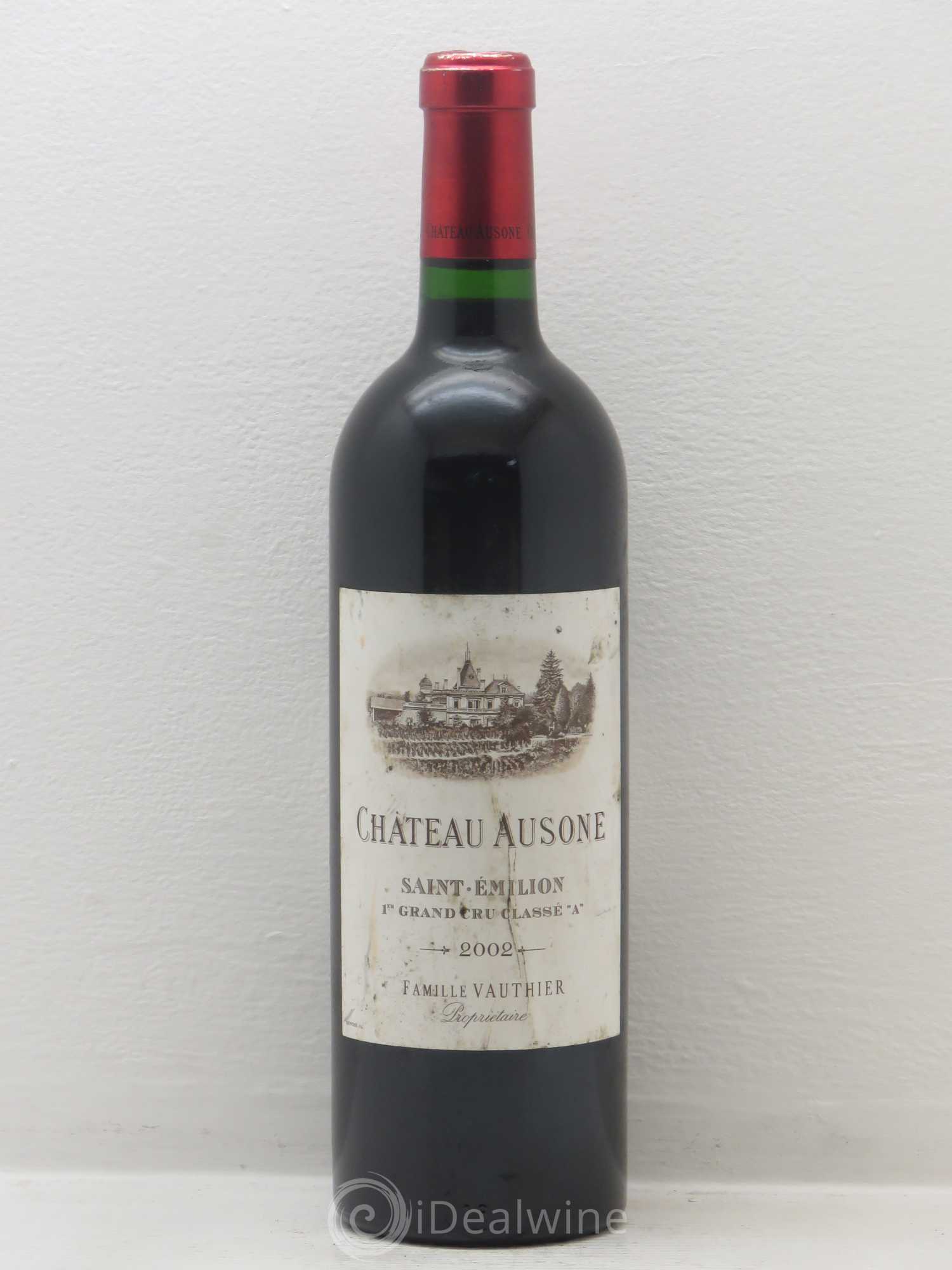 Château Ausone 1er Grand Cru Classé A 2002 - Lot de 1 bouteille - 0