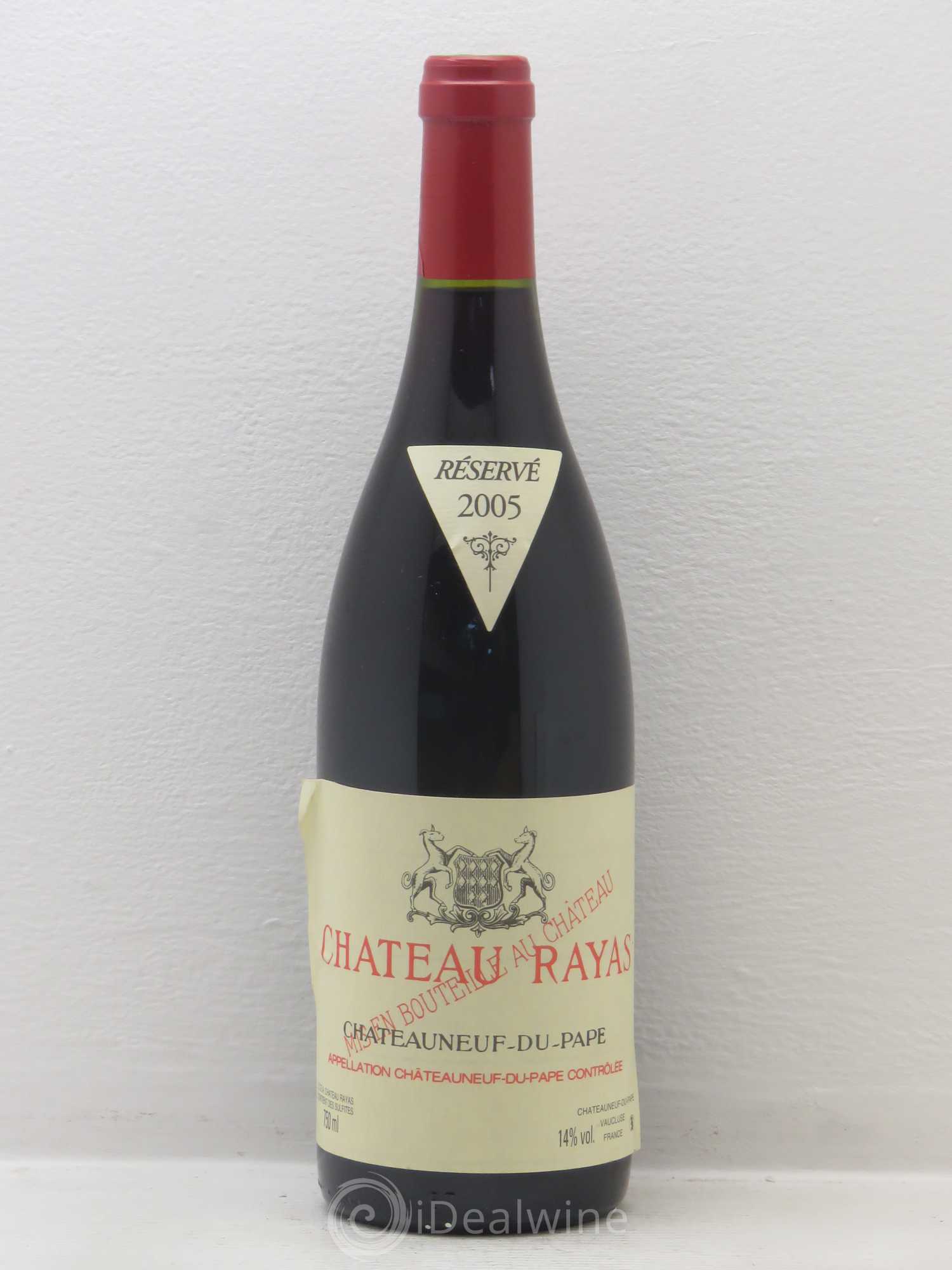 Châteauneuf-du-Pape Château Rayas Emmanuel Reynaud 2005 - Lot de 1 bouteille - 0