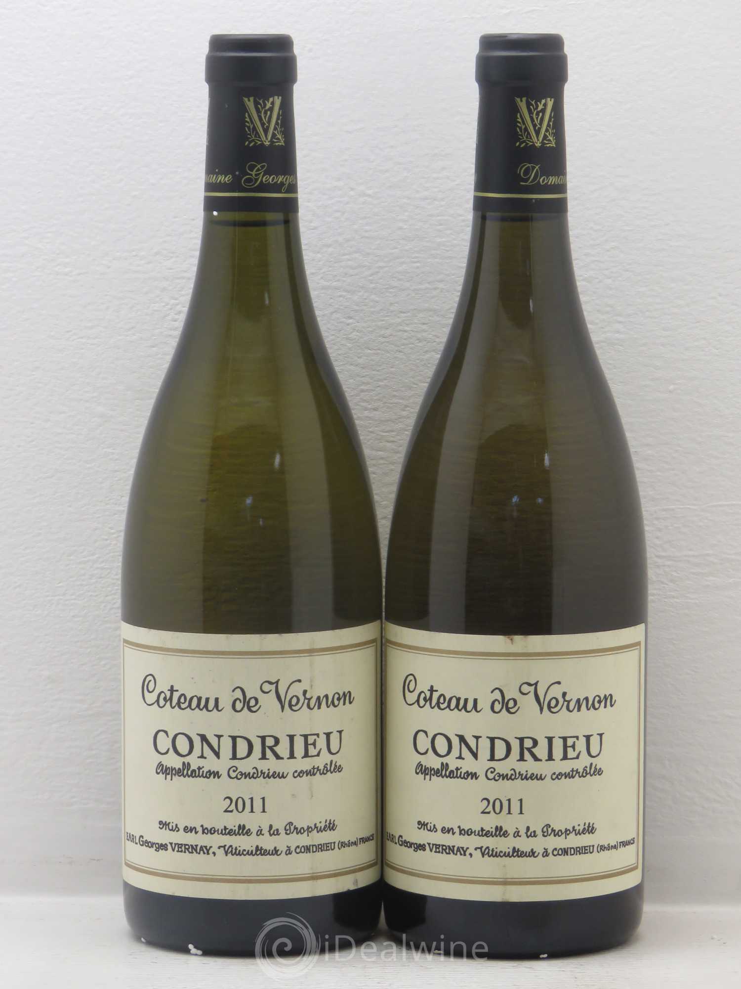 Condrieu Coteau de Vernon Georges Vernay 2011 - Lot de 2 bouteilles - 0