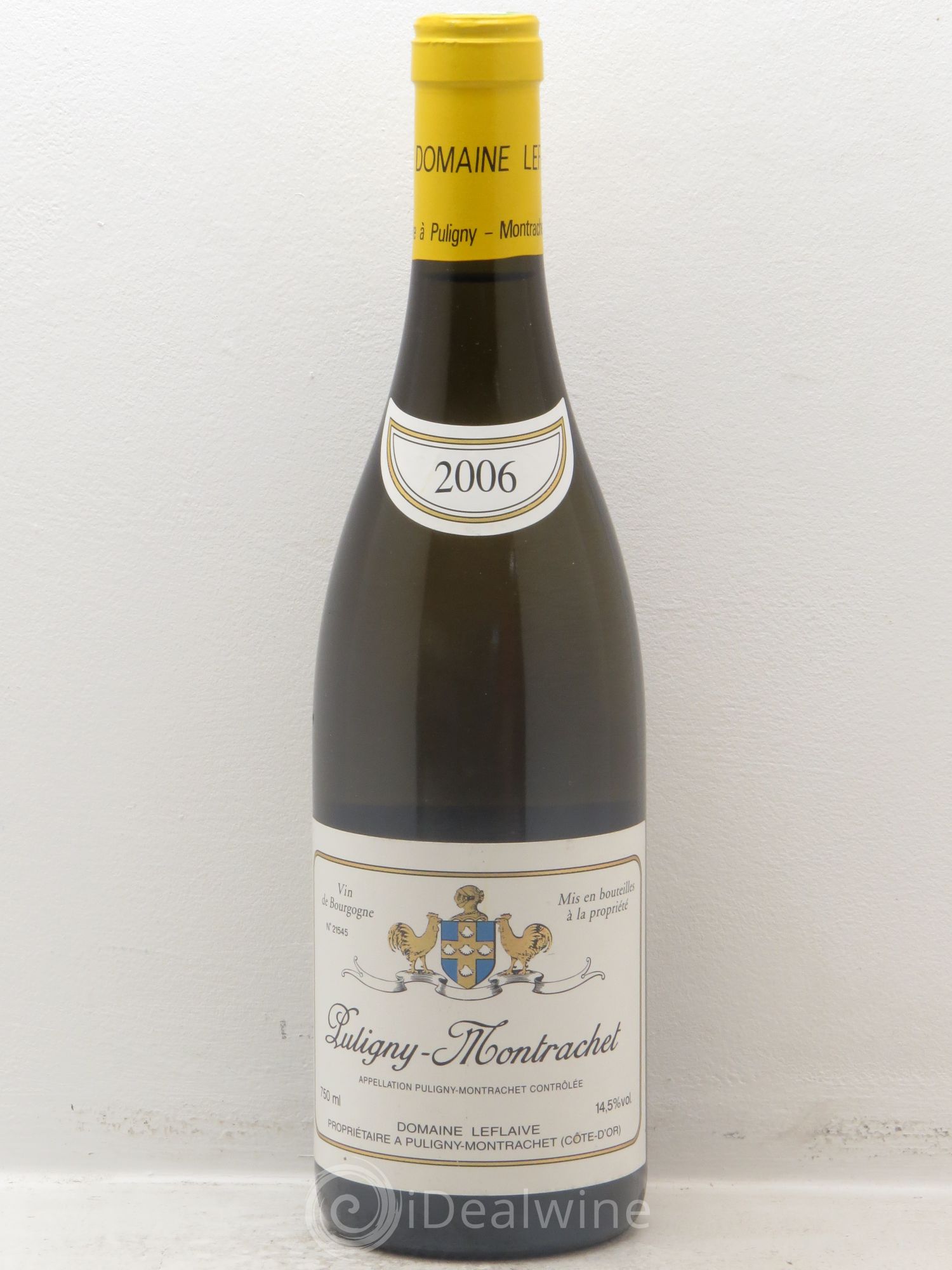 Puligny-Montrachet Leflaive (Domaine) 2006 - Lot de 1 bouteille - 0