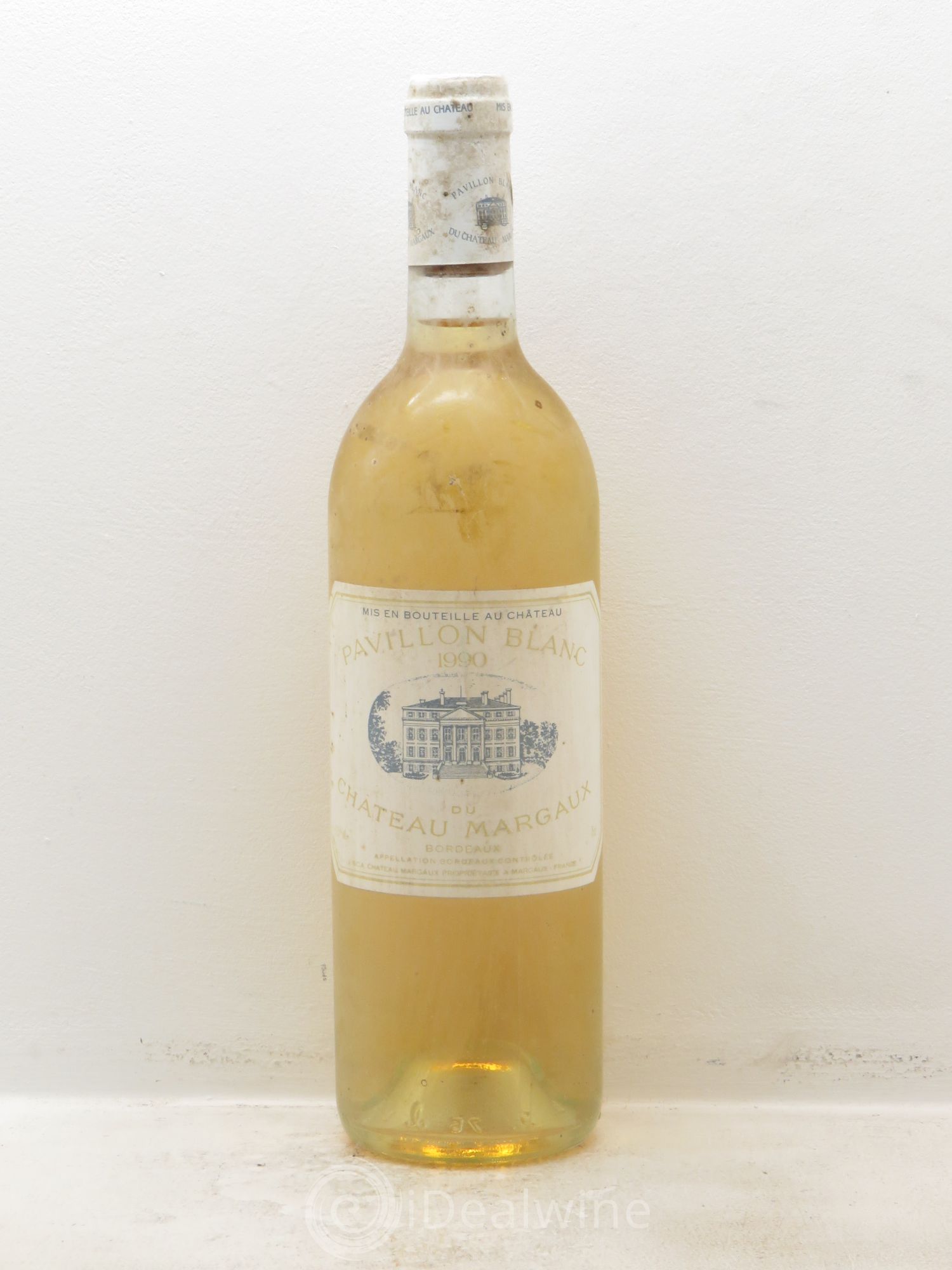 Pavillon Blanc du Château Margaux 1990 - Lot de 6 bouteilles - 0