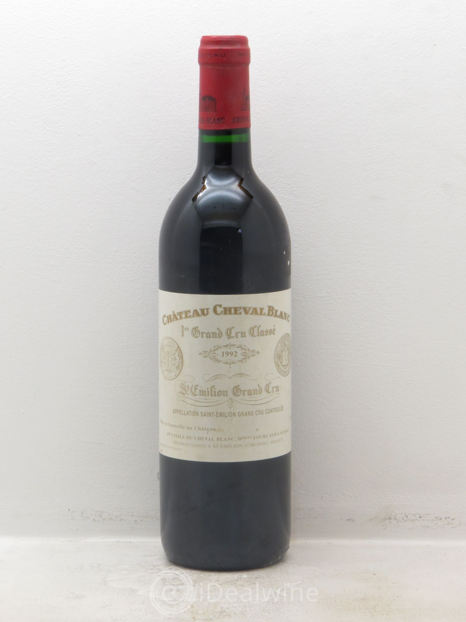 Château Cheval Blanc 1er Grand Cru Classé A 1992 - Lot de 1 bouteille - 0