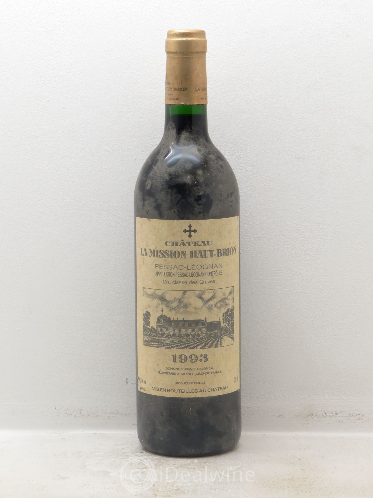 Château la Mission Haut-Brion Cru Classé de Graves 1993 - Lot de 1 bouteille - 0