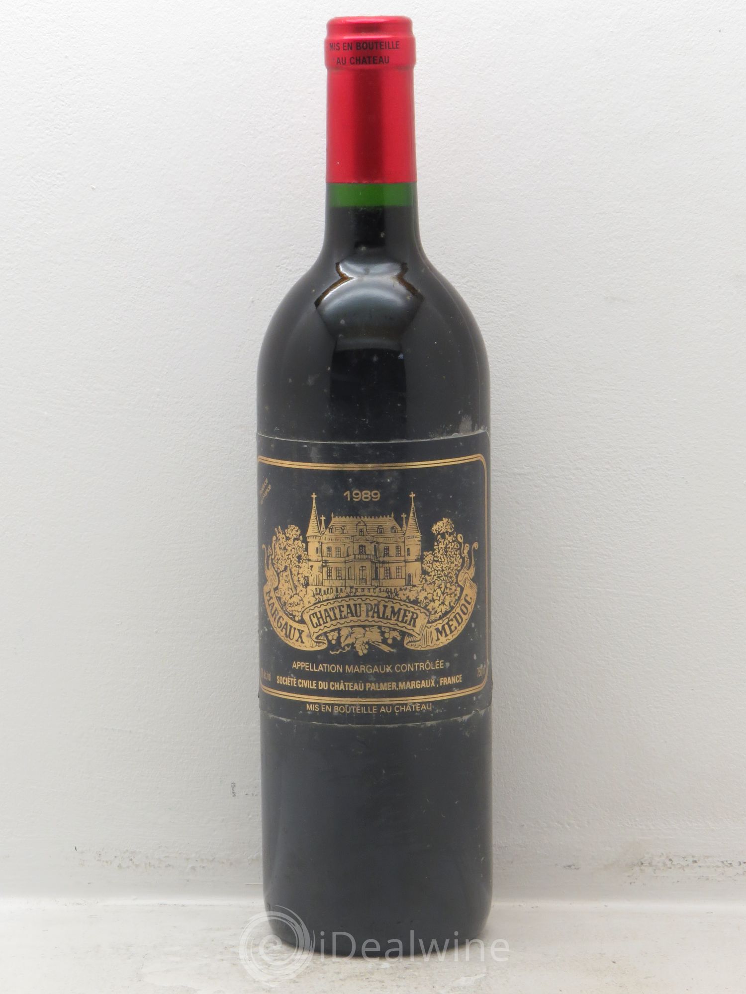 Château Palmer 3ème Grand Cru Classé 1989 - Lot de 1 bouteille - 0