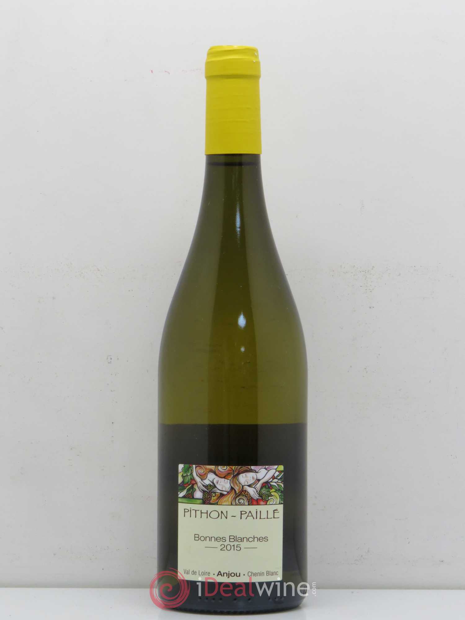 Anjou Les Bonnes Blanches Pithon Paille 2015 - Posten von 1 Flasche - 0