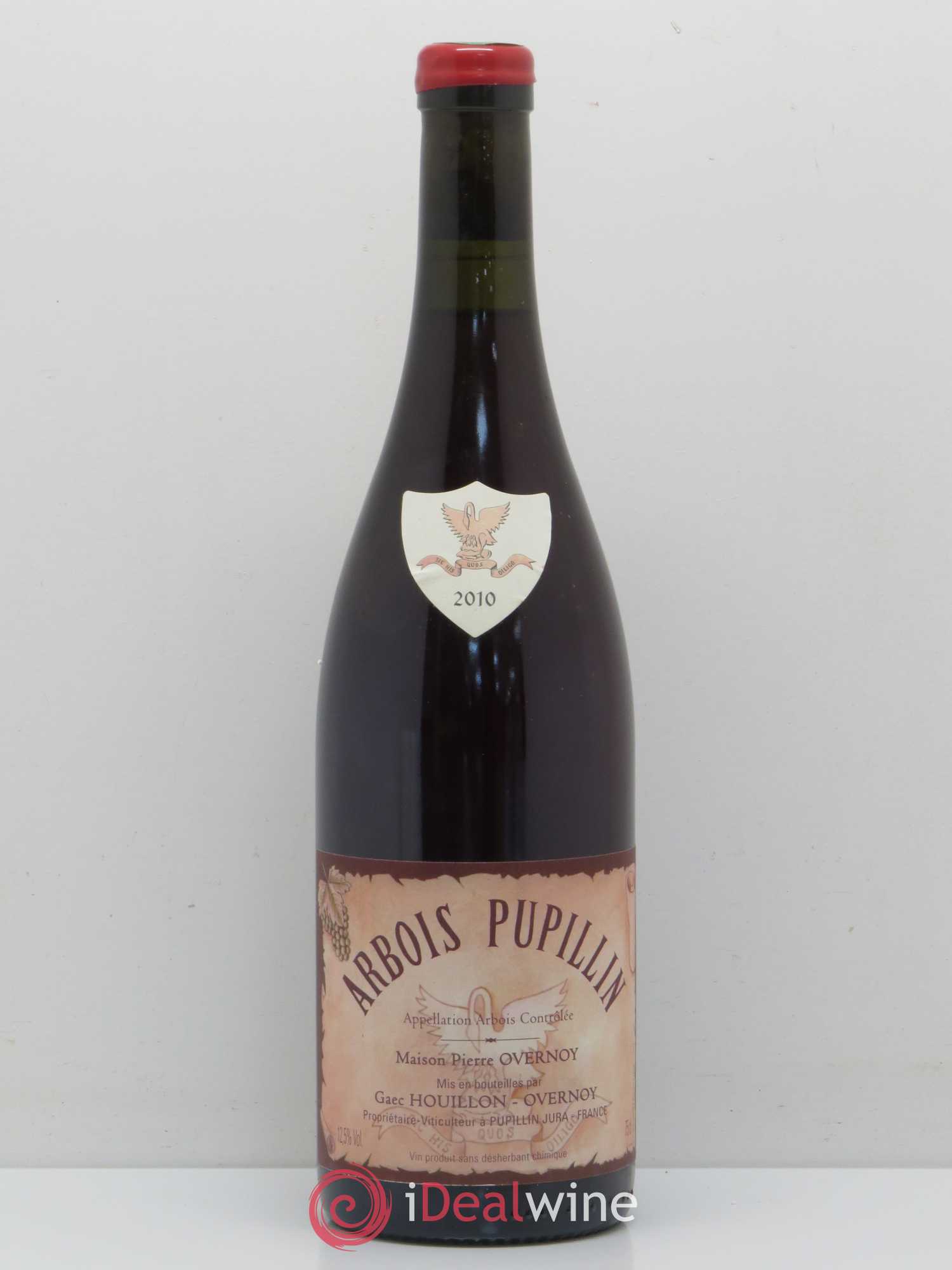 Arbois-Pupillin Poulsard (cire rouge) Overnoy-Houillon (Domaine) 2010 - Lot de 1 bouteille - 0