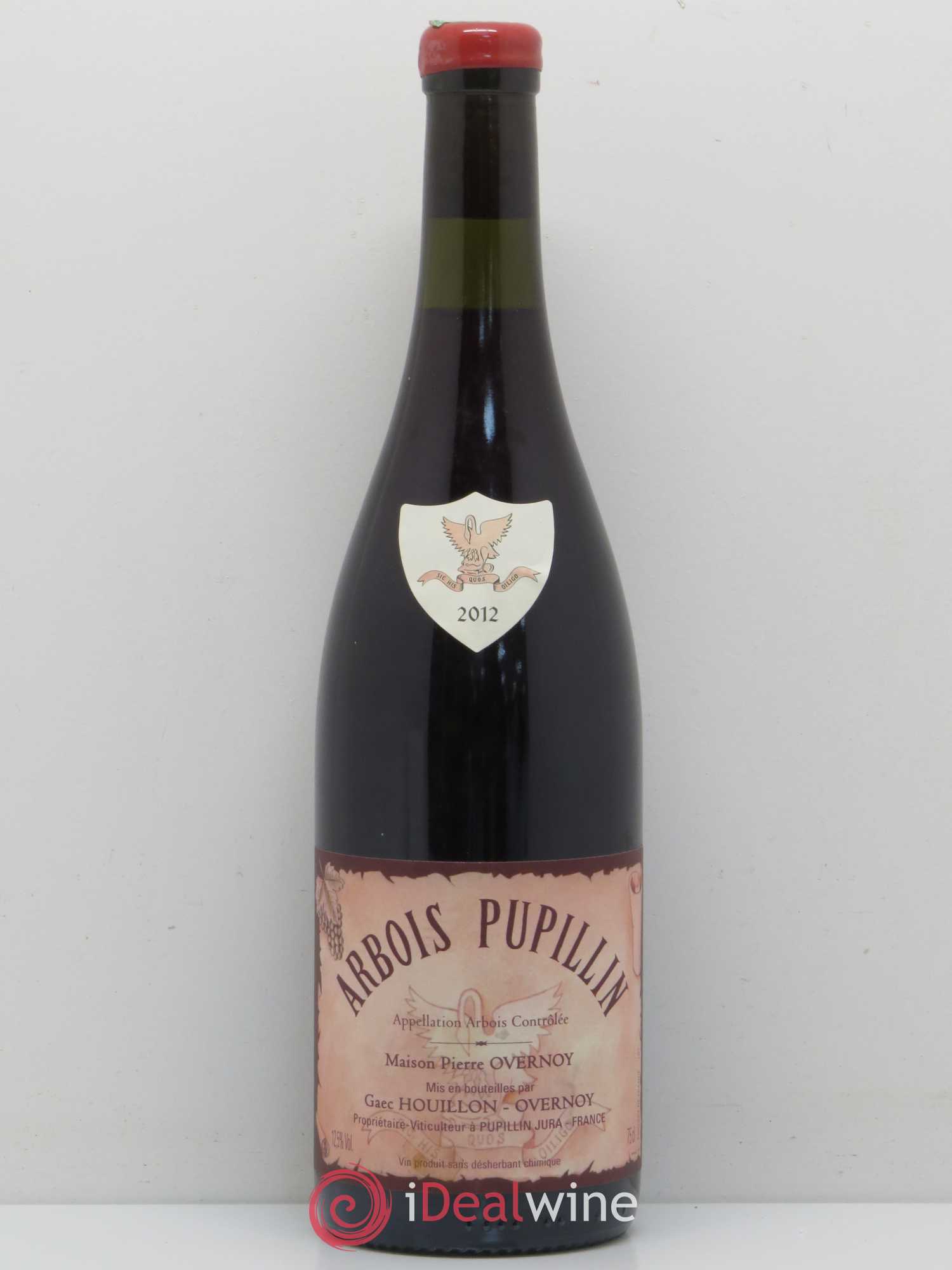 Arbois-Pupillin Poulsard (cire rouge) Overnoy-Houillon (Domaine) 2012 - Lot de 1 bouteille - 0