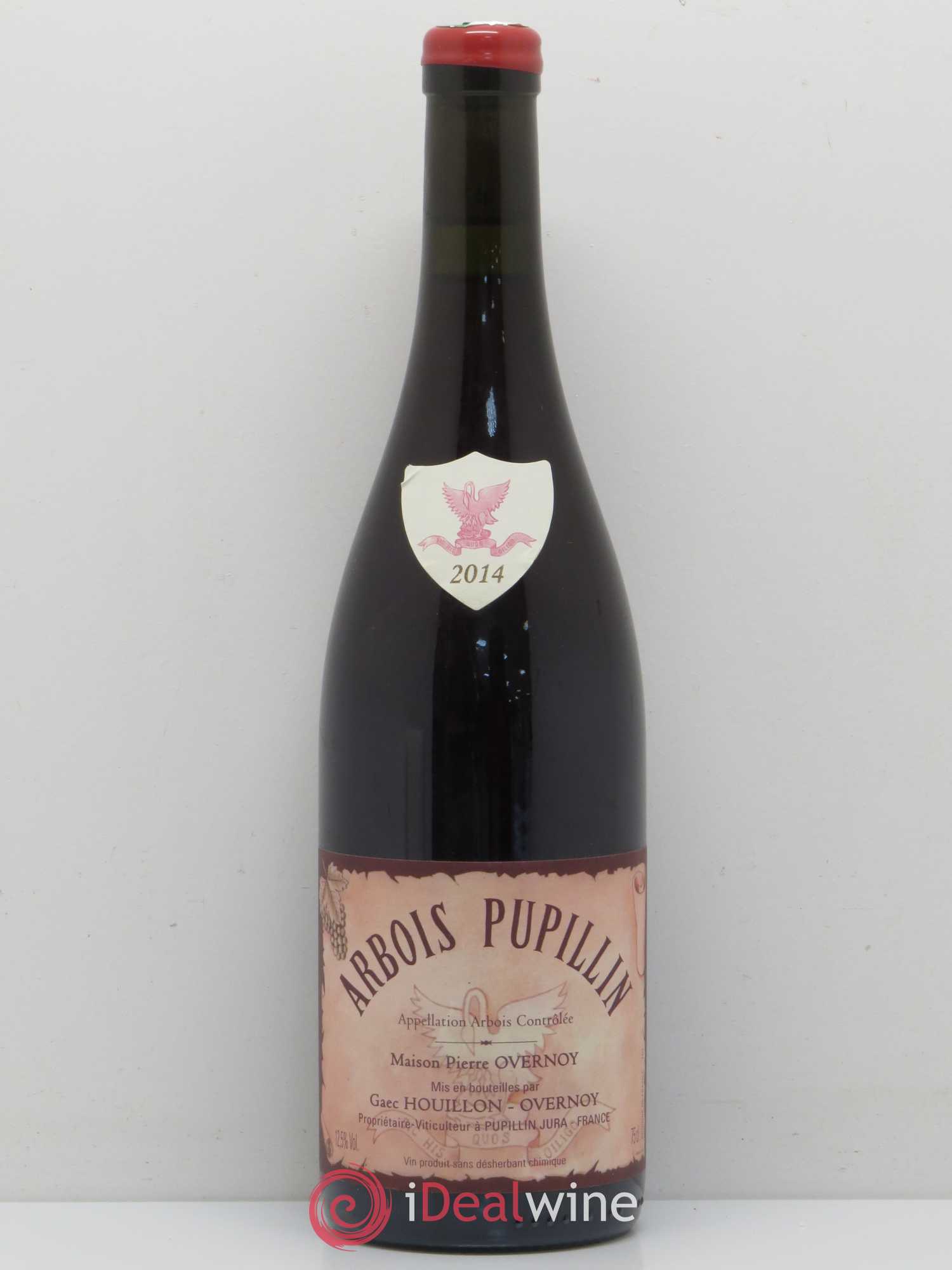 Arbois-Pupillin Poulsard (cire rouge) Overnoy-Houillon (Domaine) 2014 - Lot de 1 bouteille - 0
