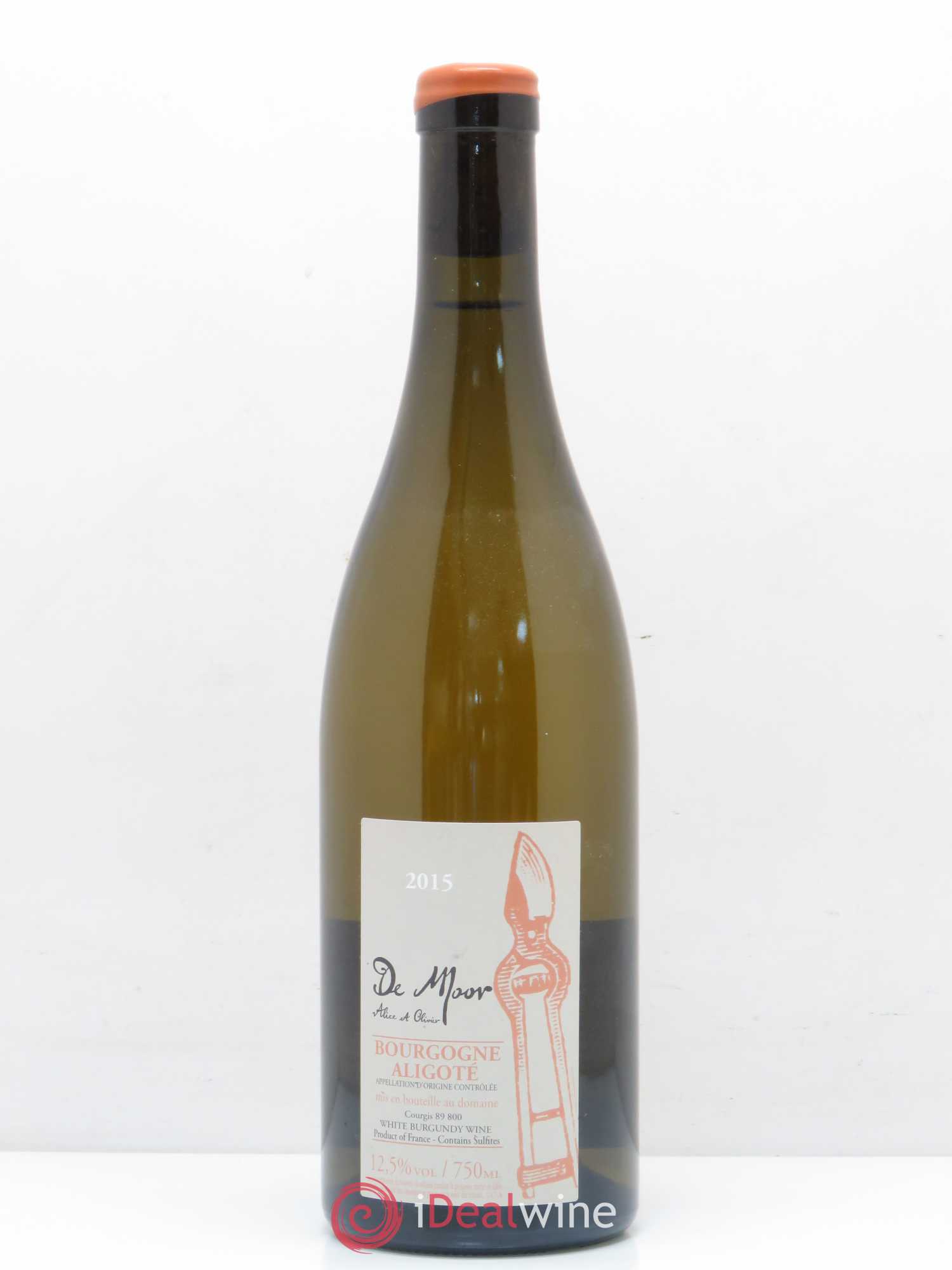 Bourgogne Aligoté Alice et Olivier De Moor 2015 - Posten von 1 Flasche - 0