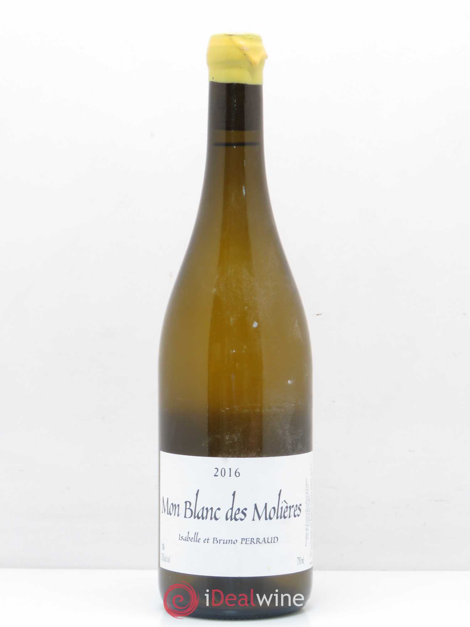 Vin de France Mon Blanc des Molières Domaine des Côtes de la Molière 2016 - Posten von 1 Flasche - 0