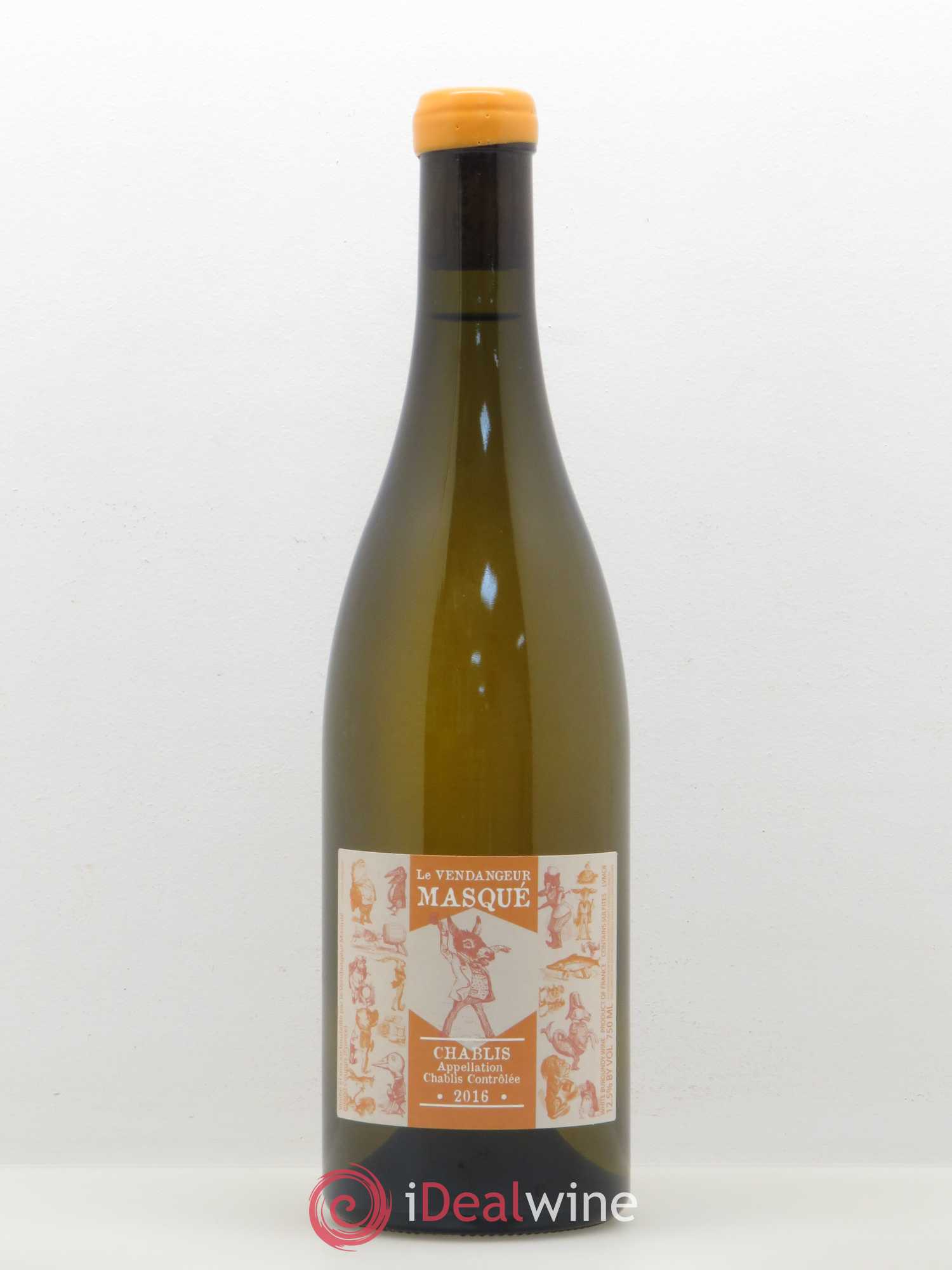 Chablis Vendangeur Masqué Alice et Olivier de Moor 2016 - Posten von 1 Flasche - 0