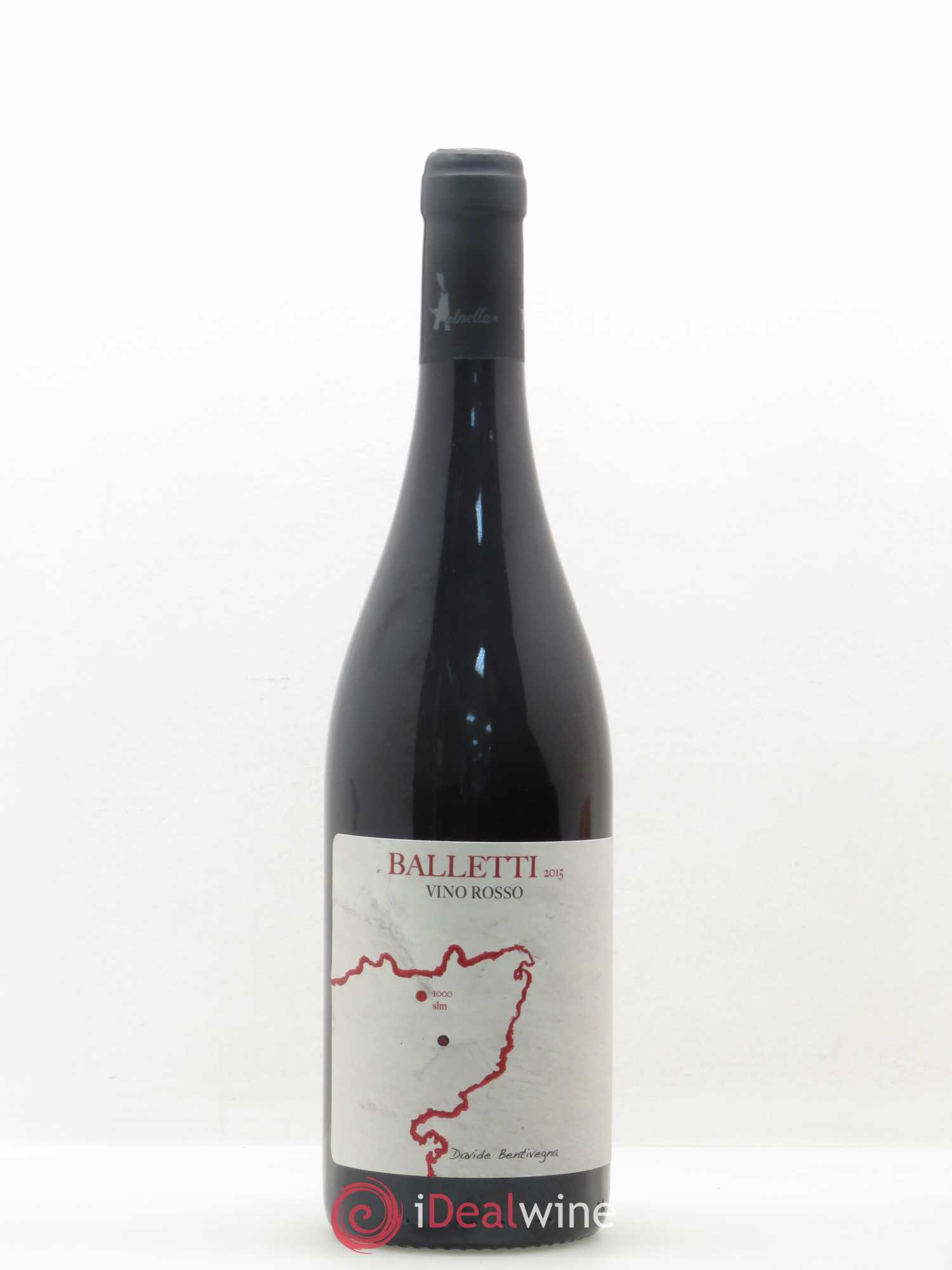 Italie IGT Terre Siciliane Etnella Balletti Davide Bentivegna (sans prix de réserve) 2015 - Posten von 1 Flasche - 0