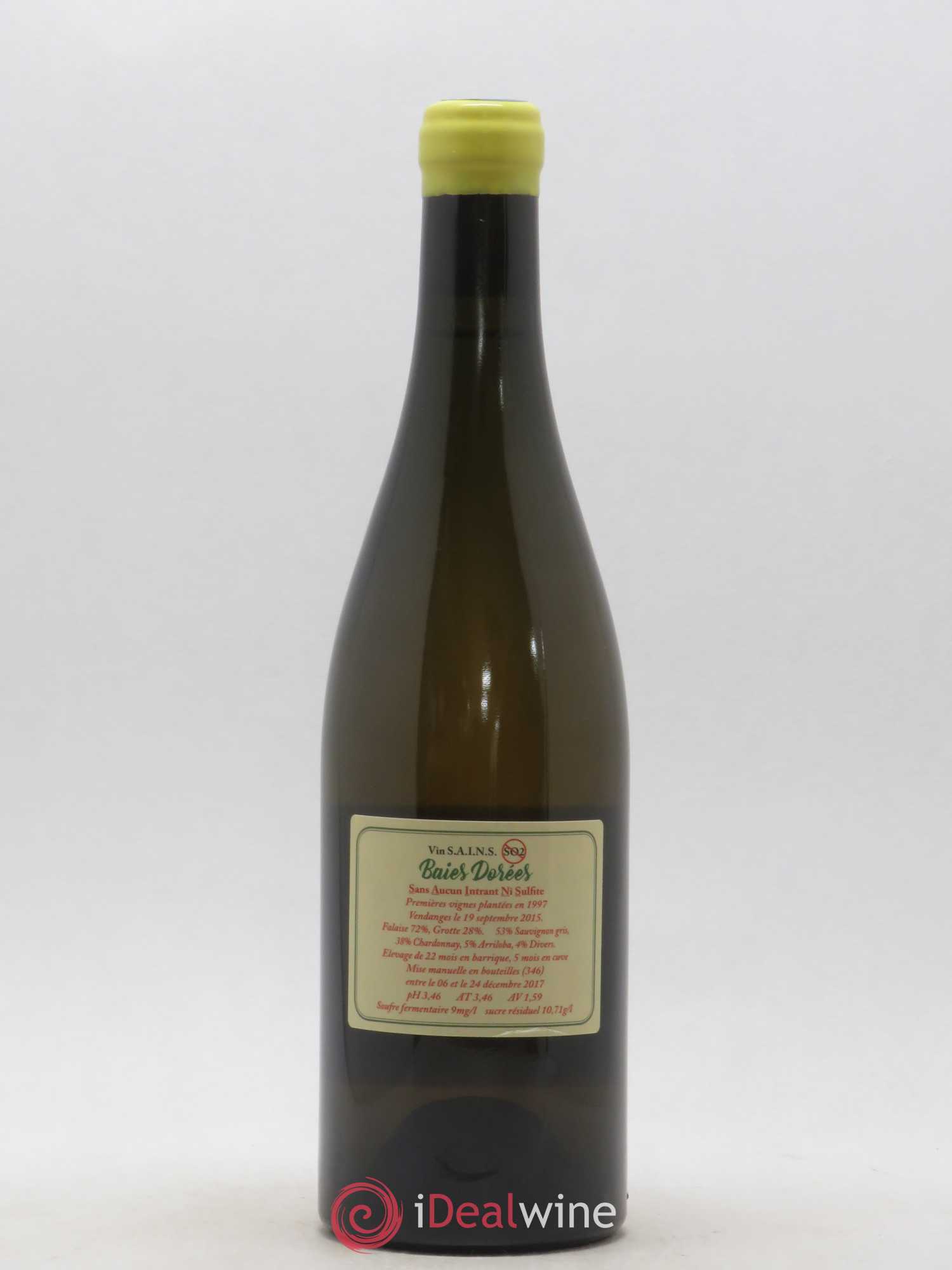 Vin de France Terres de Causse Baies Dorées Didier Mouton 2015 - Lot de 1 bouteille - 1