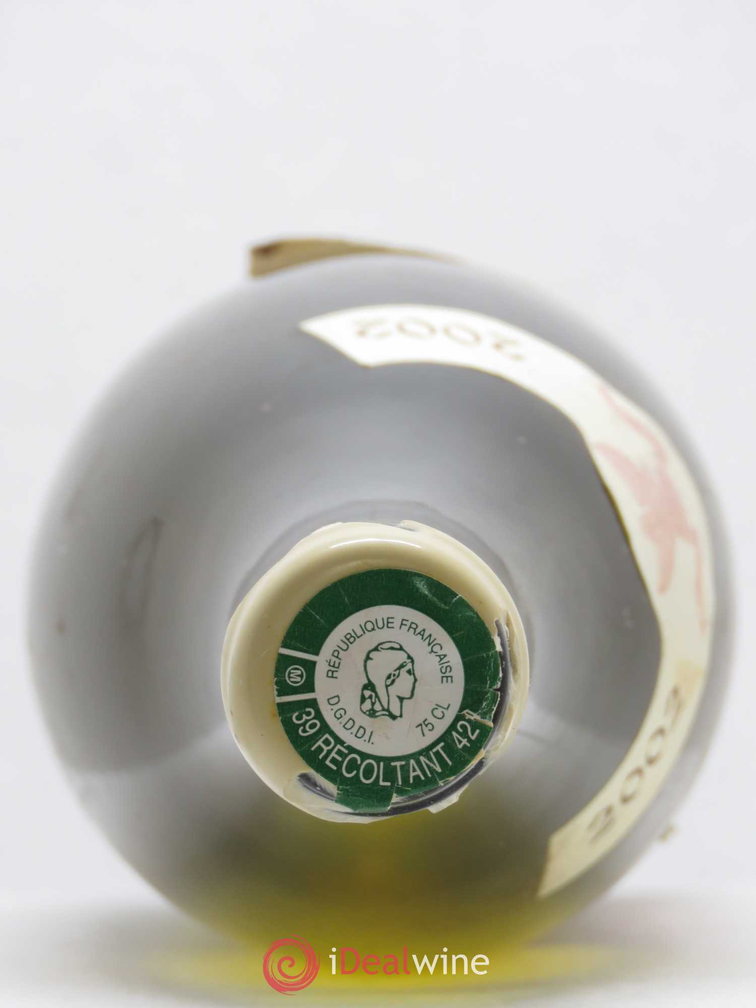 Arbois-Pupillin Chardonnay (cire blanche) Overnoy-Houillon (Domaine) 2002 - Lot de 1 bouteille - 1