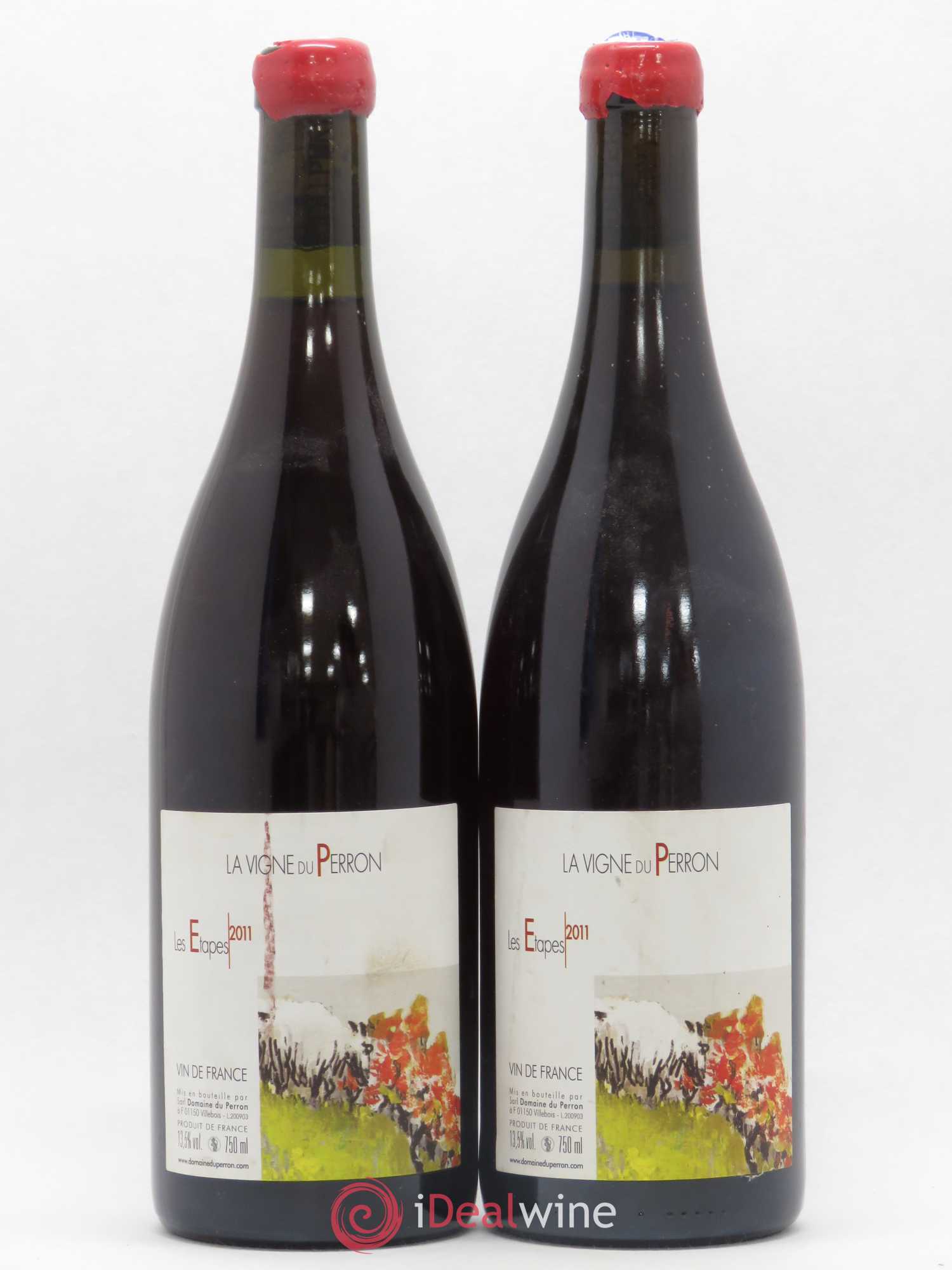 Vin de France Les étapes La Vigne du Perron François Grinand 2011 - Posten von 2 Flaschen - 0