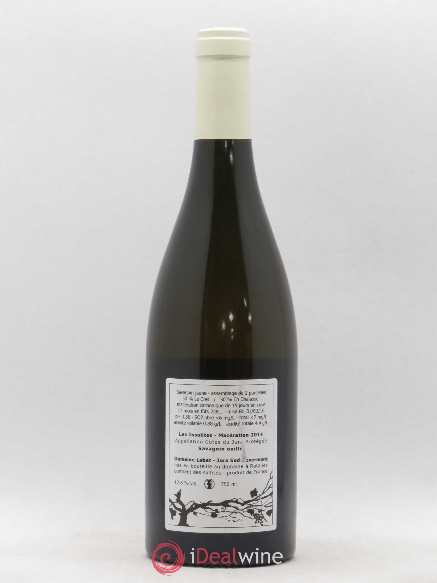 Côtes du Jura Savagnin de macération Labet 2014 - Posten von 1 Flasche - 1