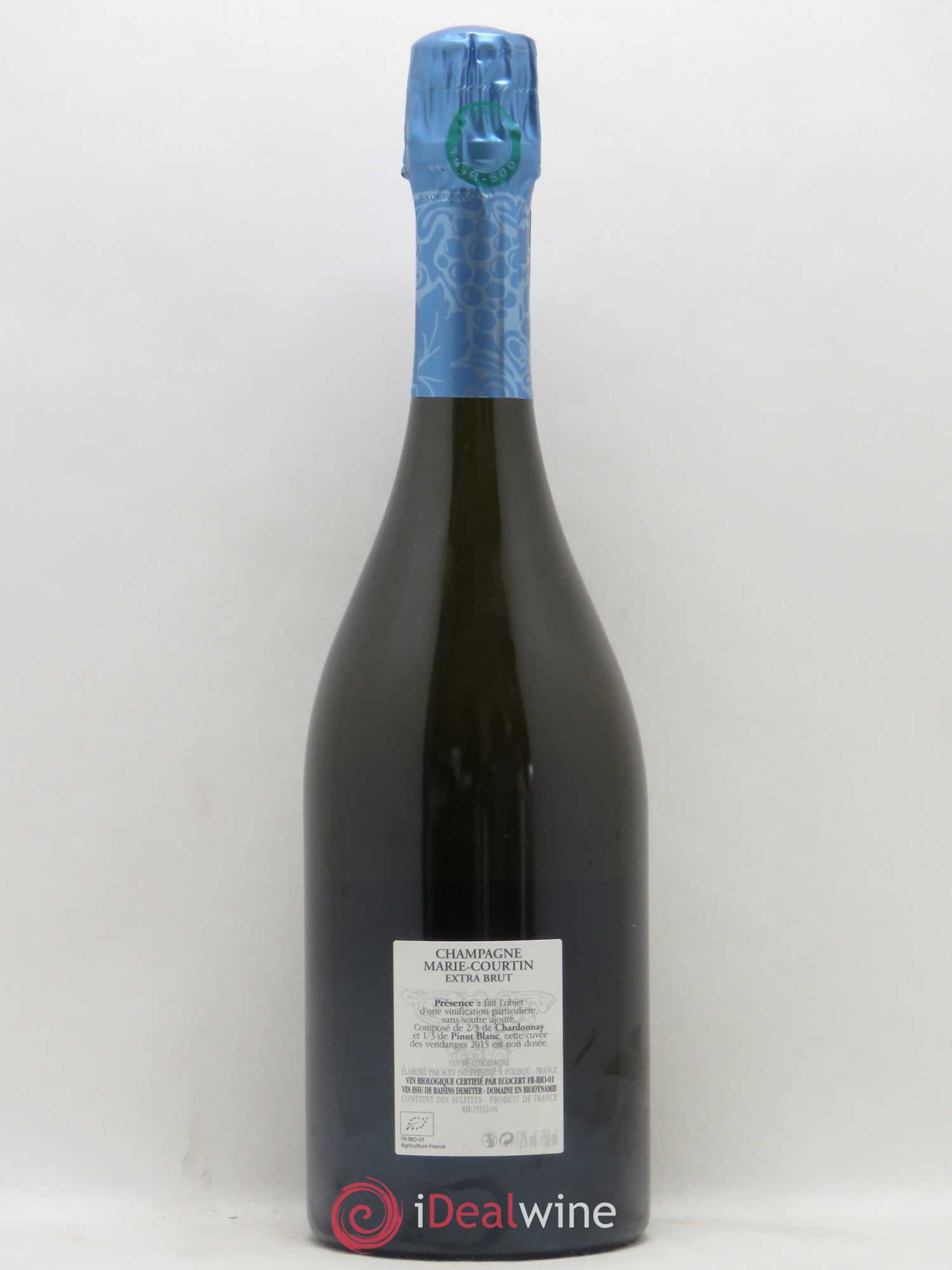 Champagne Marie Courtin Présence Extra Brut 2015 - Posten von 1 Flasche - 1