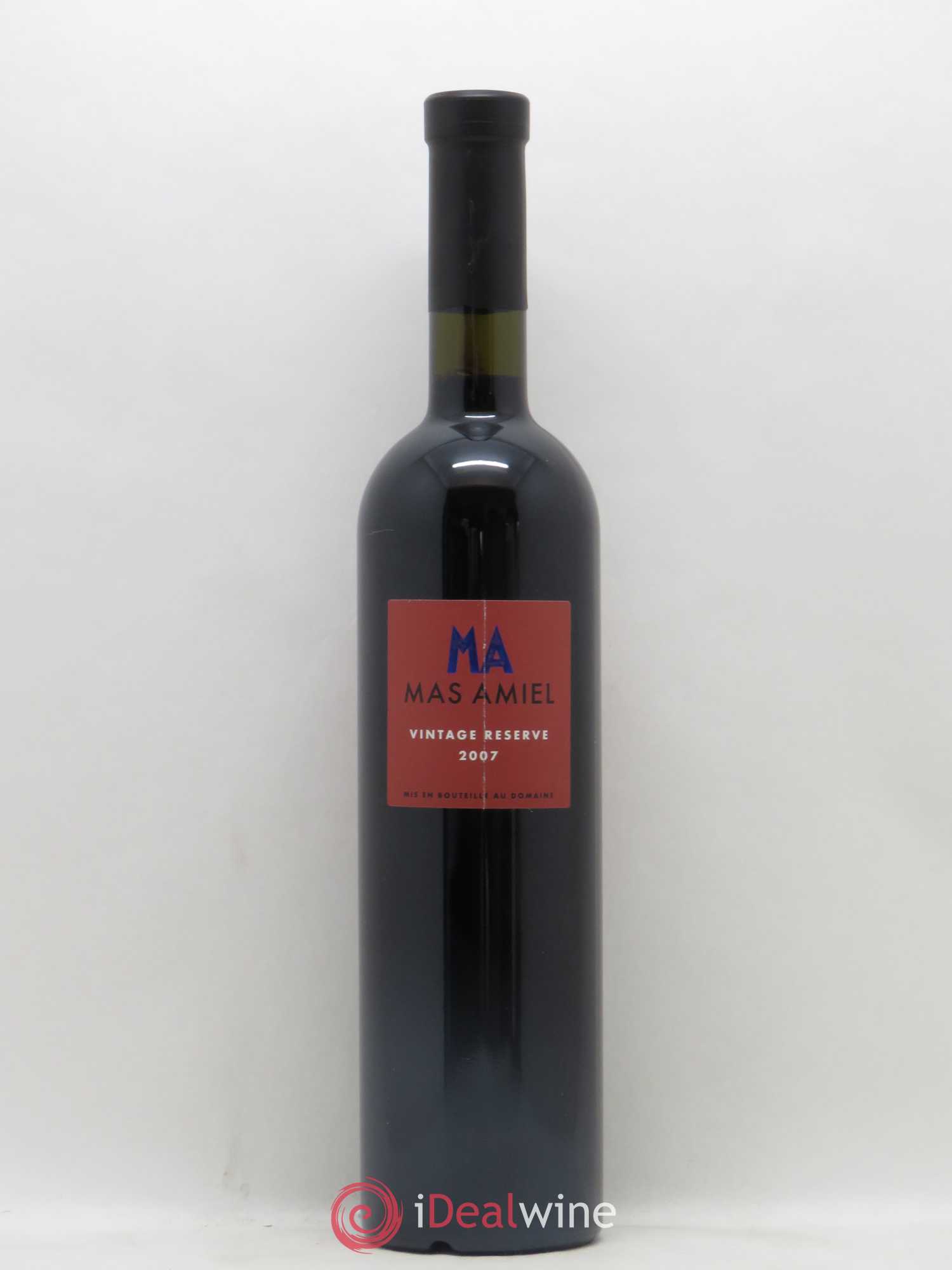 Maury Mas Amiel Vintage Réserve 2007 - Lot de 1 bouteille - 0