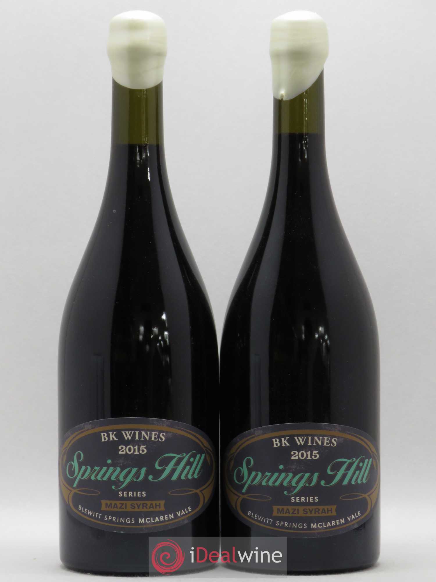 Australie McLaren Vale BK Wines Springs Hill Mazi Syrah 2015 - Posten von 2 Flaschen - 0