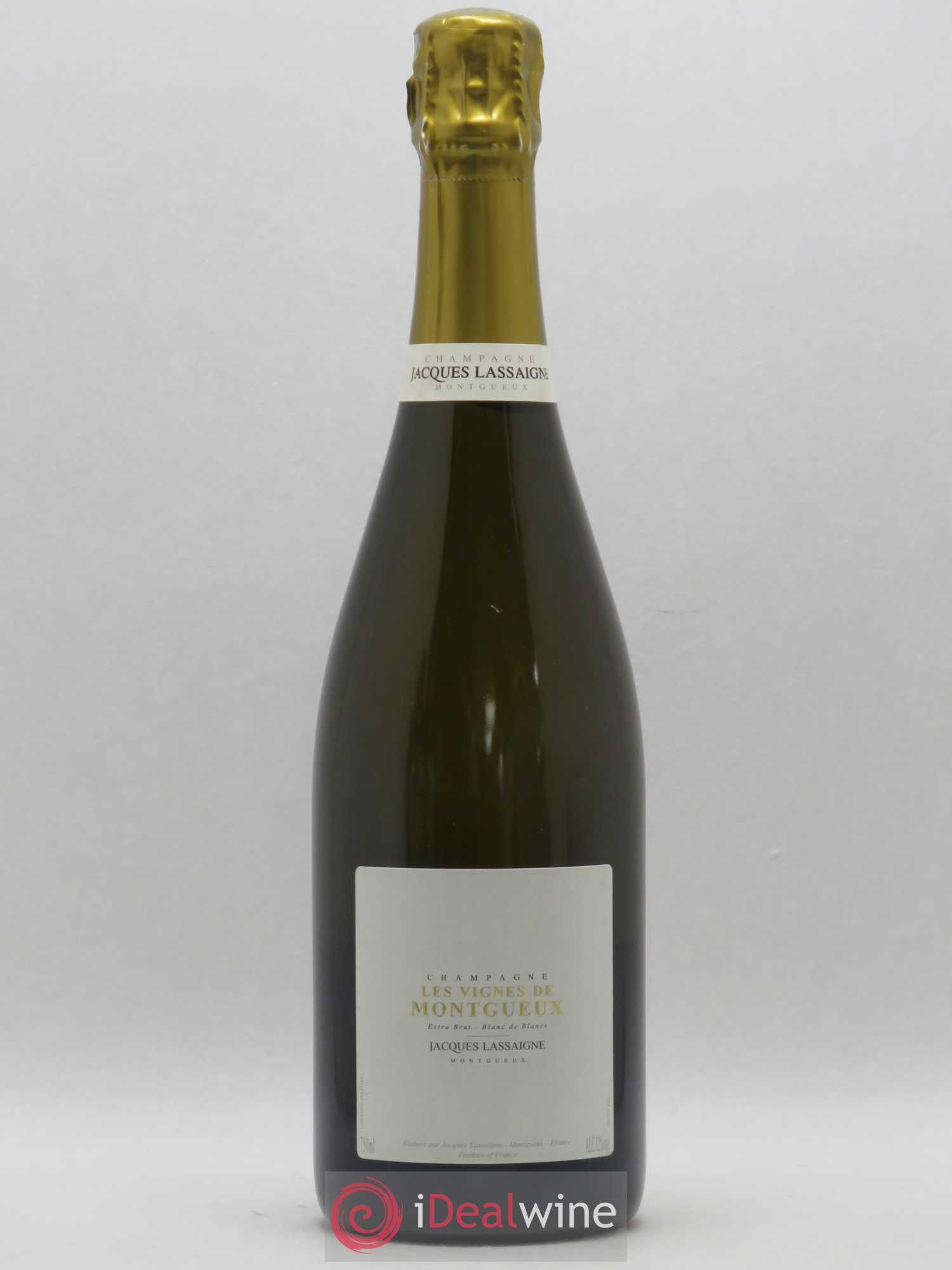 Les Vignes de Montgueux Blanc de Blancs Extra-Brut Jacques Lassaigne - Lot de 1 bouteille - 0
