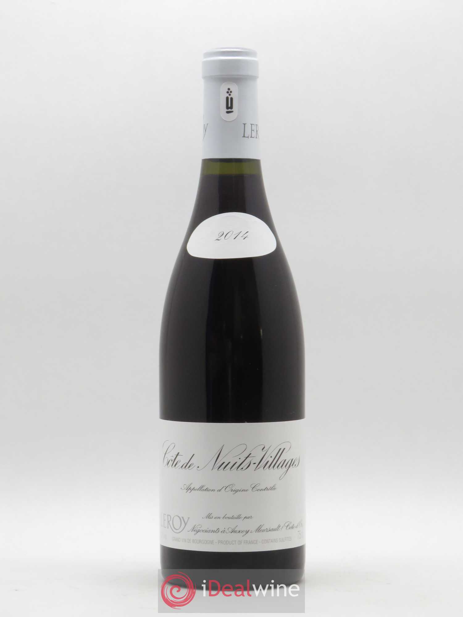 Côte de Nuits-Villages Leroy SA 2014 - Lot de 1 bouteille - 0