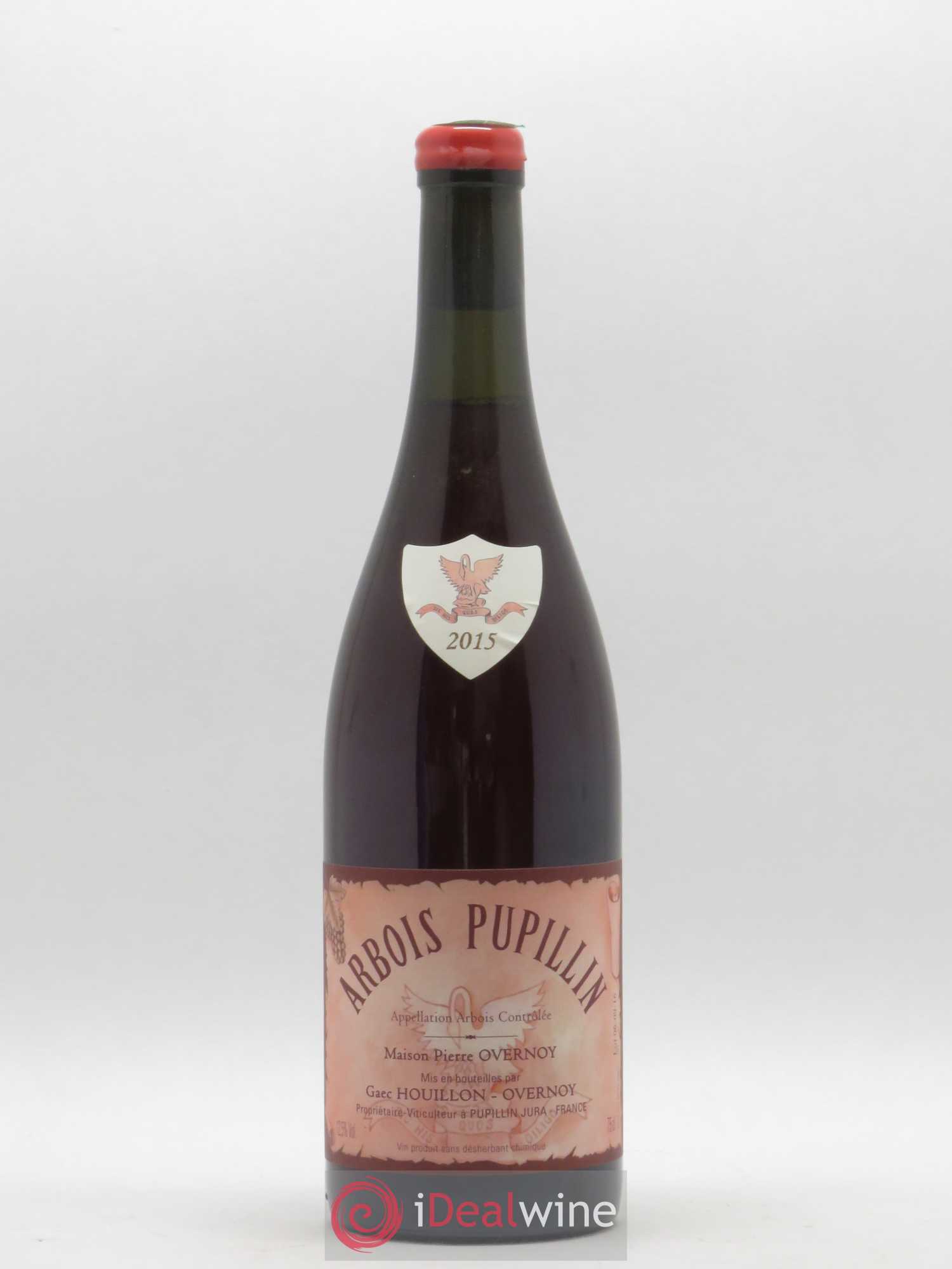 Arbois-Pupillin Poulsard (cire rouge) Overnoy-Houillon (Domaine) 2015 - Lot de 1 bouteille - 0