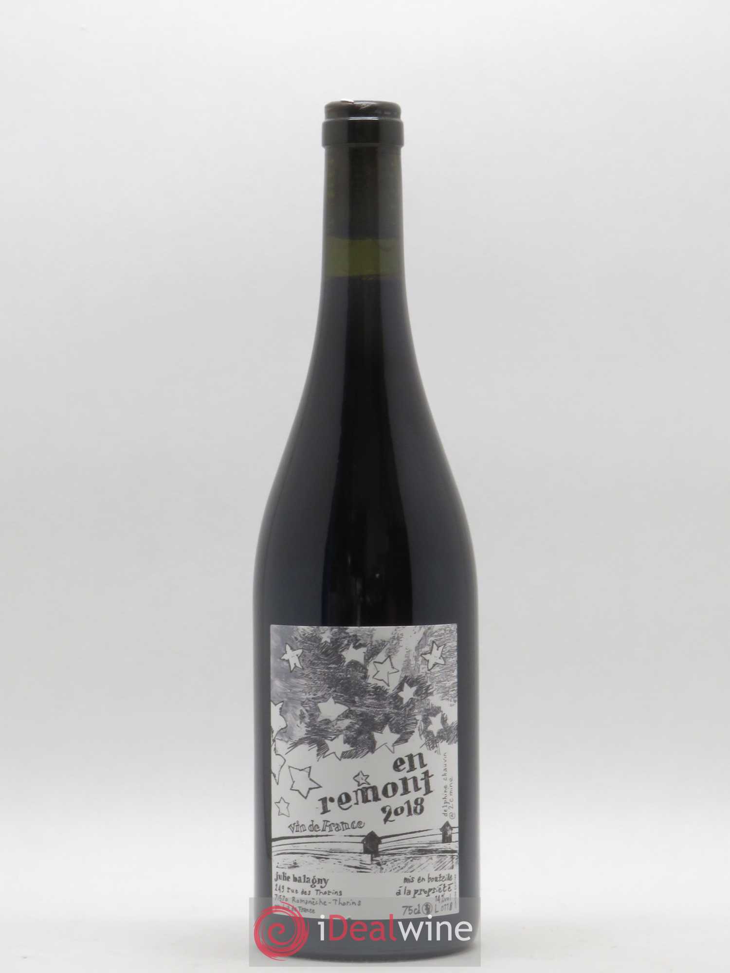 Vin de France En Rémont Julie Balagny 2018 - Lot de 1 bouteille - 0