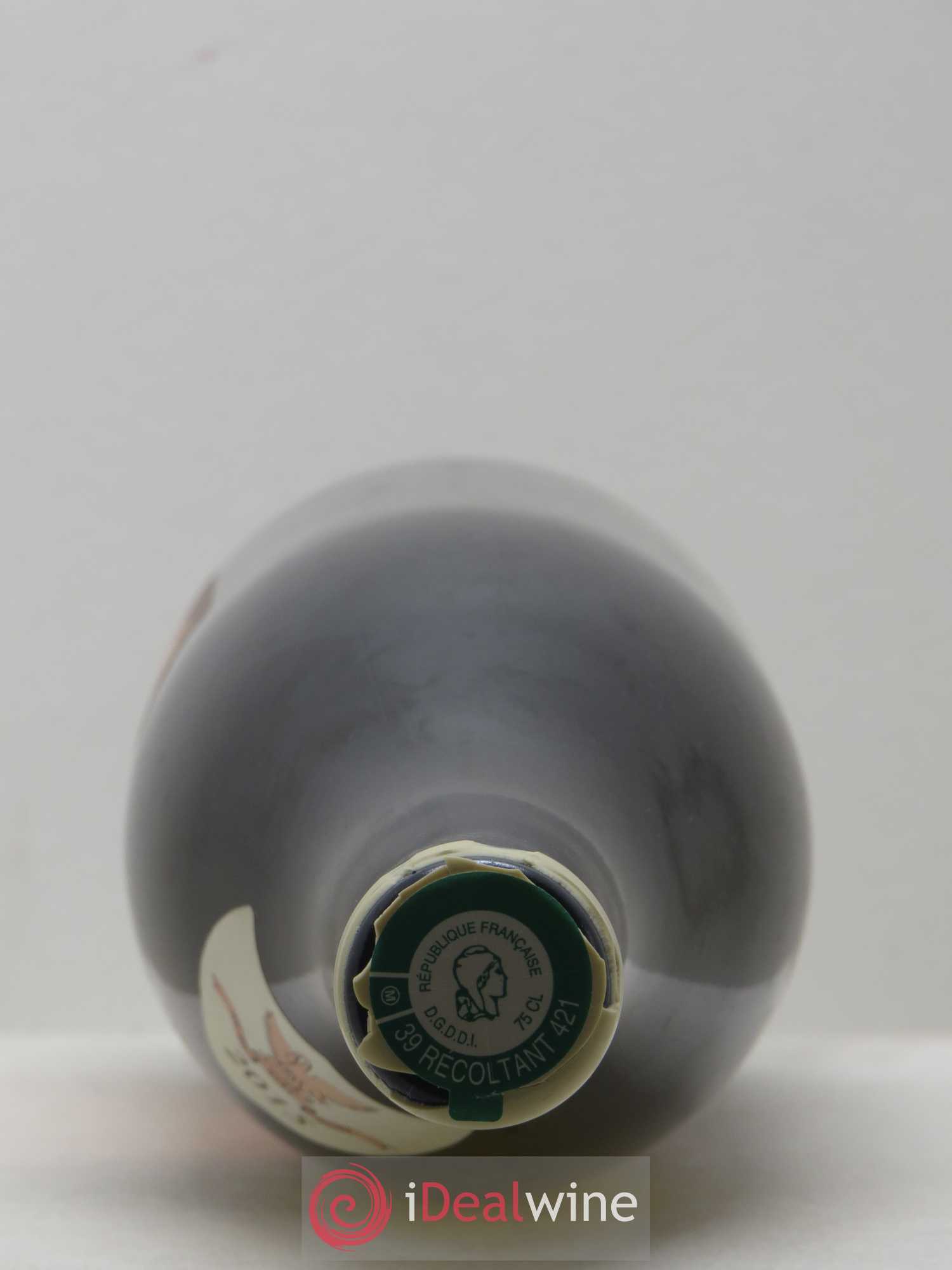 Arbois-Pupillin Chardonnay (cire blanche) Overnoy-Houillon (Domaine) 2015 - Lot de 1 bouteille - 1