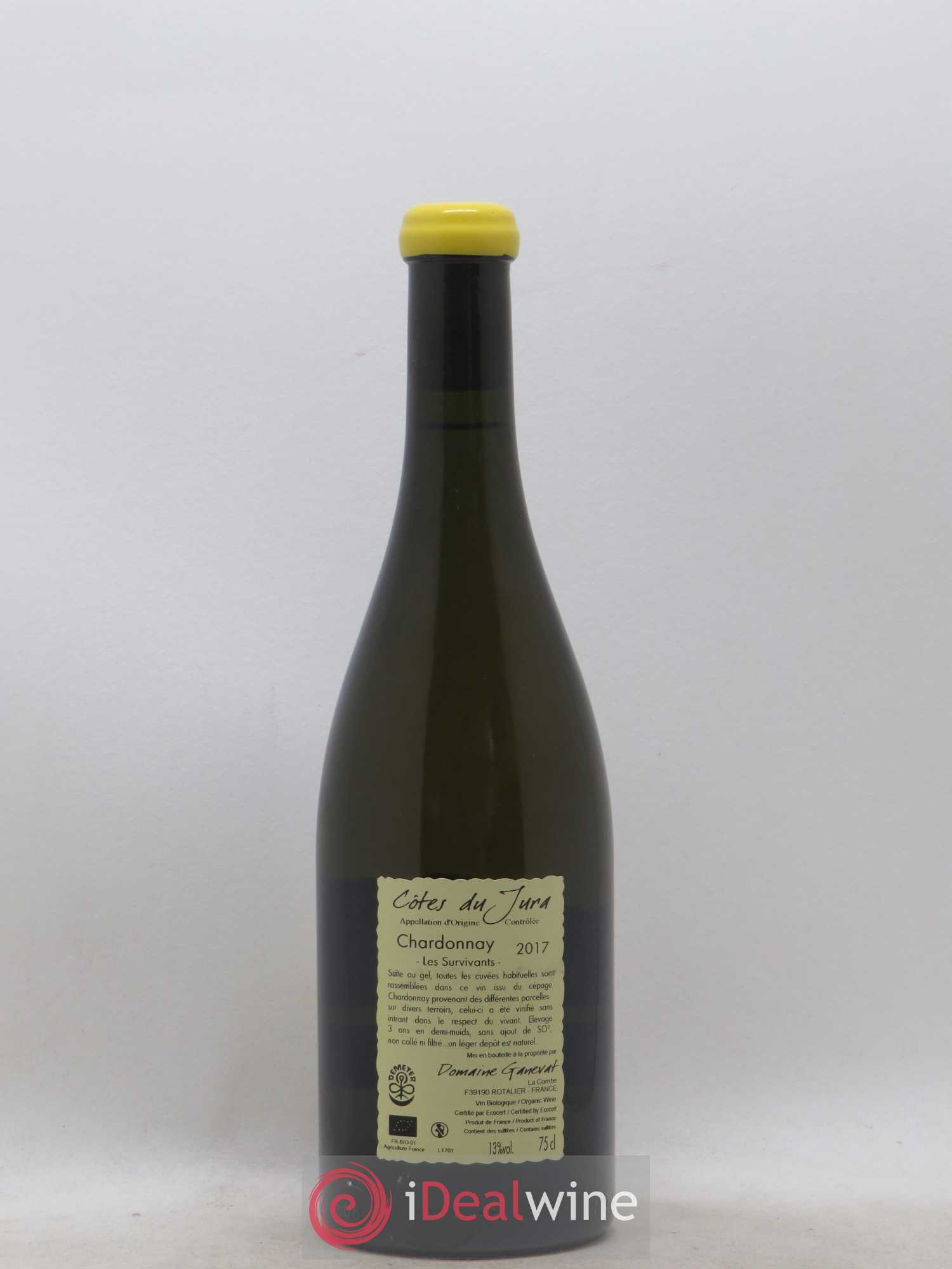 Côtes du Jura Les Survivants Jean-François Ganevat (Domaine) 2017 - Lot de 1 bouteille - 1