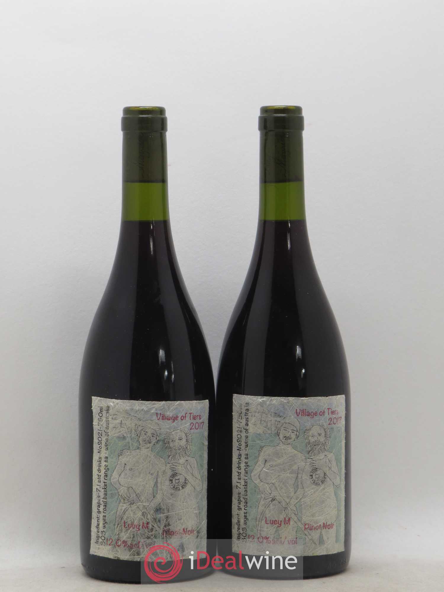 Australie Village of Tiers Lucy Margaux 2017 - Lot de 2 bouteilles - 0
