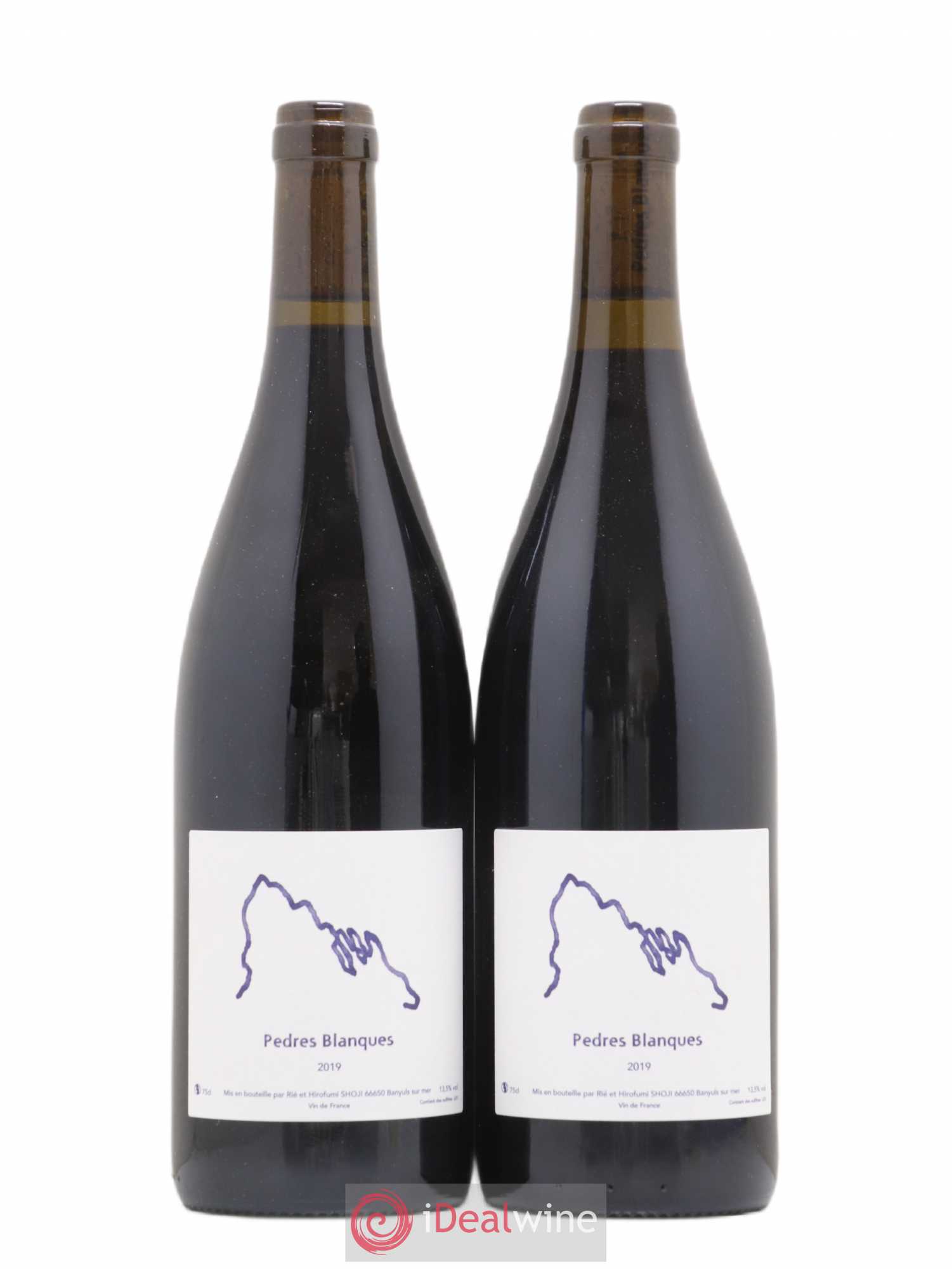 Vin de France Pedres Blanques Rié et Hirofumi Shoji 2019 - Lot de 2 bouteilles - 0