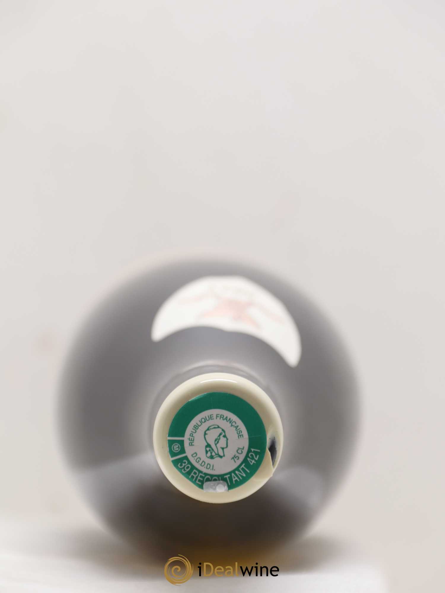 Arbois-Pupillin Chardonnay (cire blanche) Overnoy-Houillon (Domaine) 2015 - Lot de 1 bouteille - 1