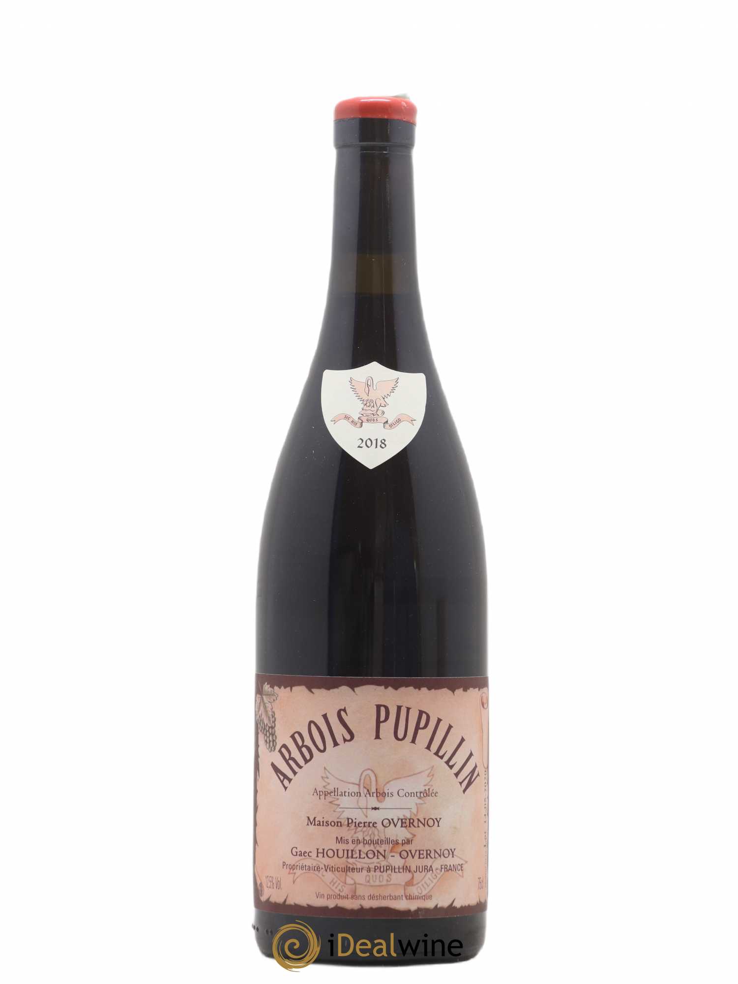 Arbois-Pupillin Poulsard (cire rouge) Overnoy-Houillon (Domaine) 2018 - Lot de 1 bouteille - 0