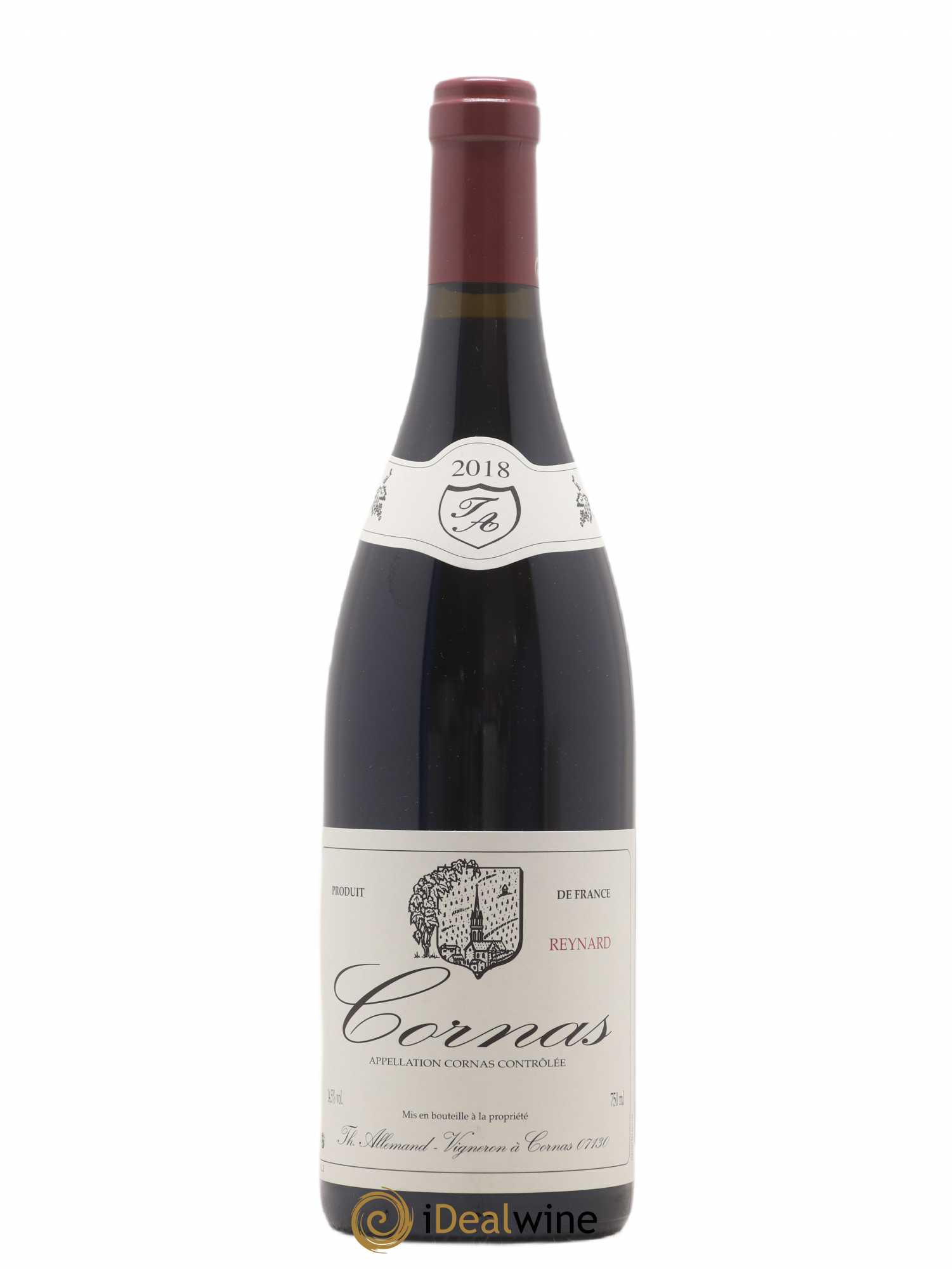 Cornas Reynard Thierry Allemand 2018 - Lot de 1 bouteille - 0