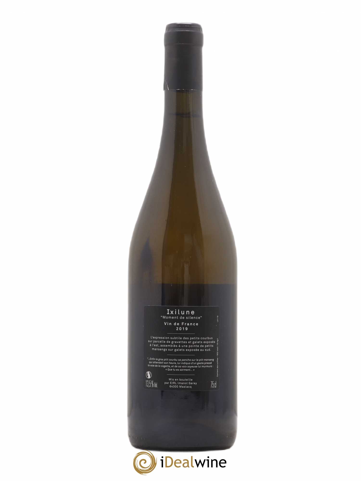 Sud-Ouest Vin de France Ixilune Imanol Garay 2019 - Posten von 1 Flasche - 1