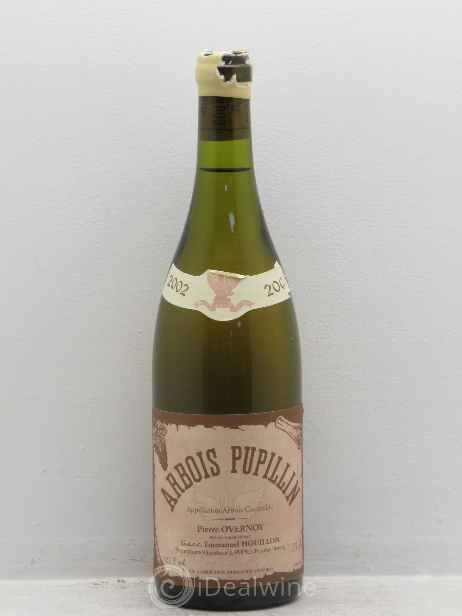 Arbois-Pupillin Savagnin (cire jaune) Overnoy-Houillon (Domaine) Chardonnay 2002 - Lot de 1 bouteille - 0