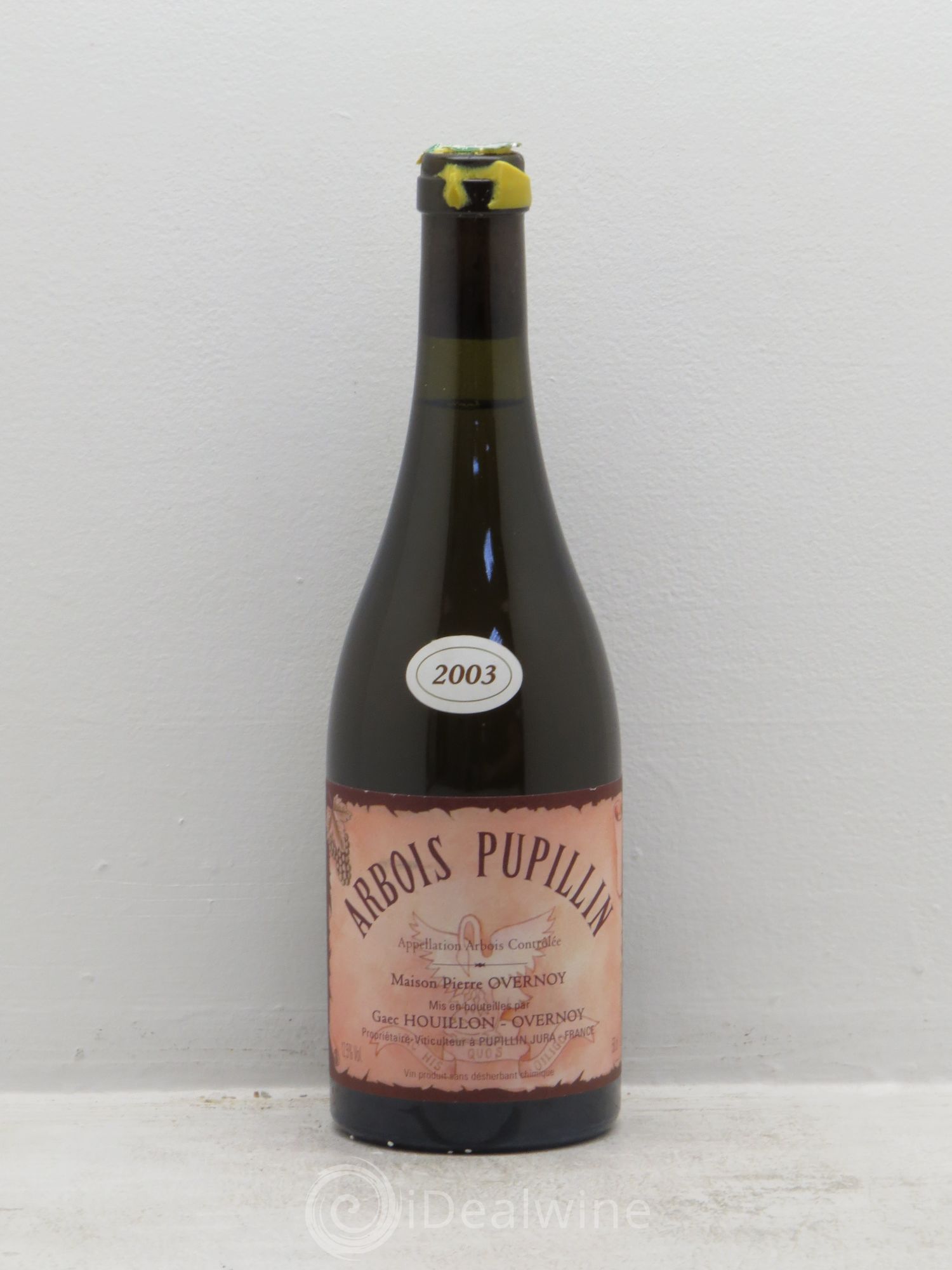 Arbois-Pupillin Savagnin (cire jaune) Overnoy-Houillon (Domaine) Savagnin 2003 - Lot de 1 bouteille - 0