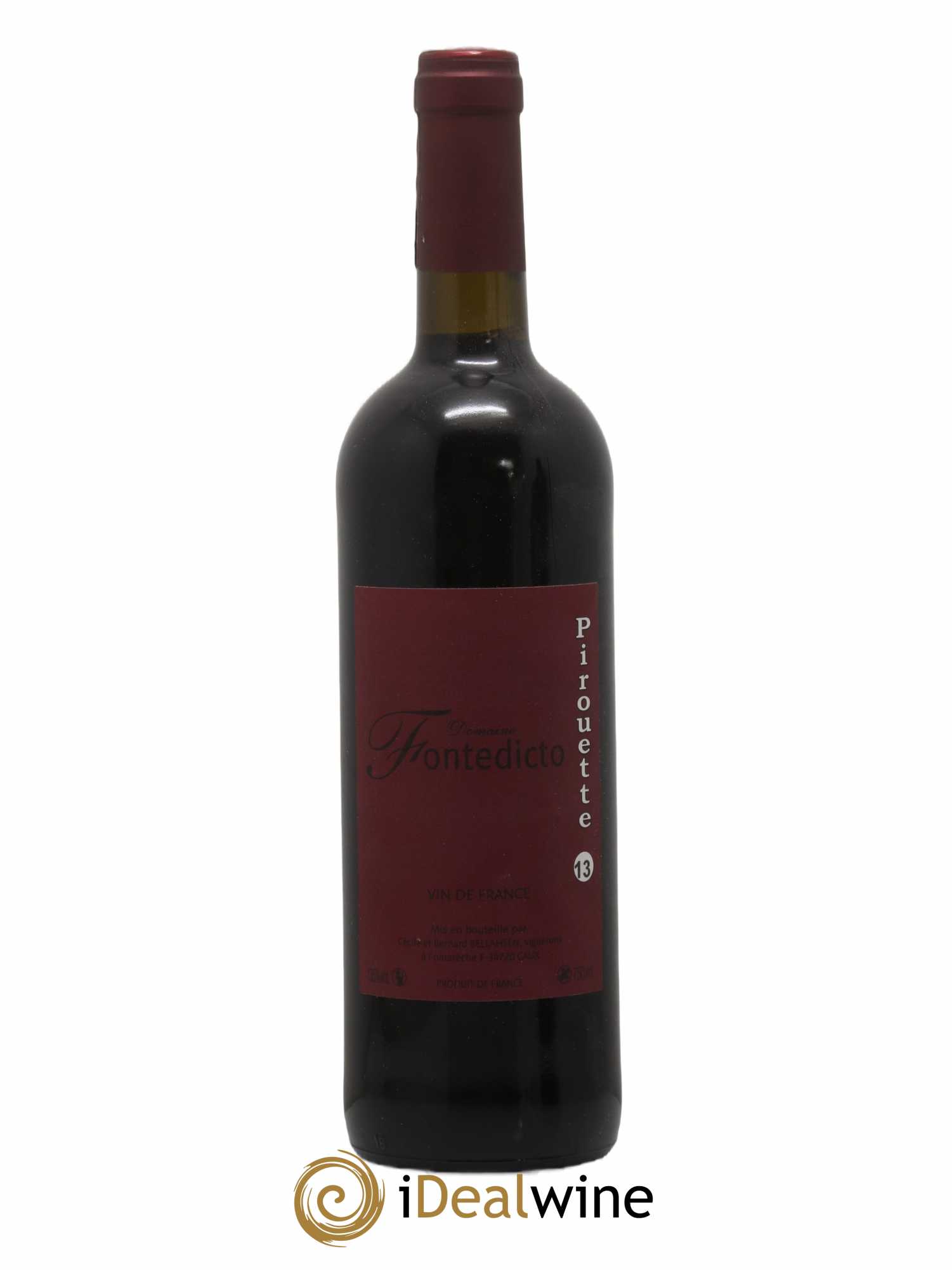 Vin de France Pirouette Domaine Fontedicto 2013 - Posten von 1 Flasche - 0